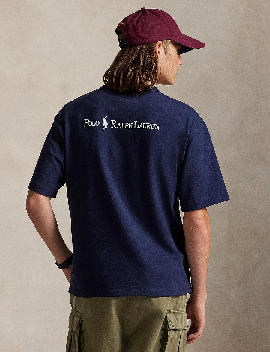 Polo Ralph Lauren - Relaxed Fit Logo Jersey T-Shirt - kortärmade t-shirts - cruise navy - 3