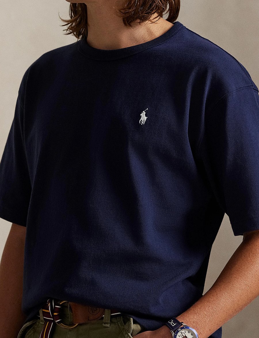 Polo Ralph Lauren - Relaxed Fit Logo Jersey T-Shirt - kortärmade t-shirts - cruise navy - 4