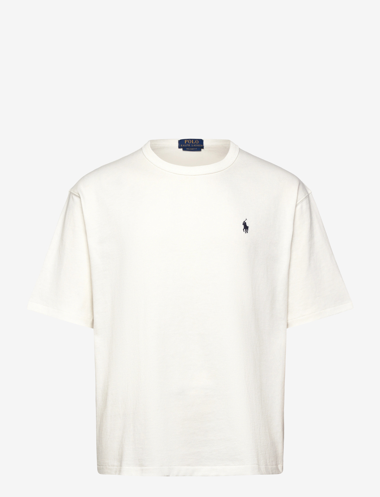 Polo Ralph Lauren - Relaxed Fit Logo Jersey T-Shirt - kurzärmelig - deckwash white - 0