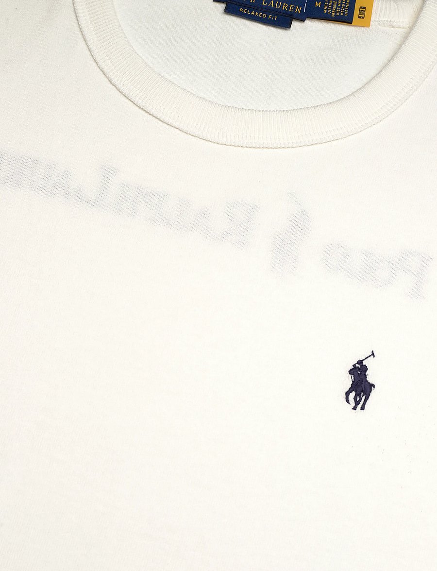 Polo Ralph Lauren - Relaxed Fit Logo Jersey T-Shirt - kortærmede t-shirts - deckwash white - 5