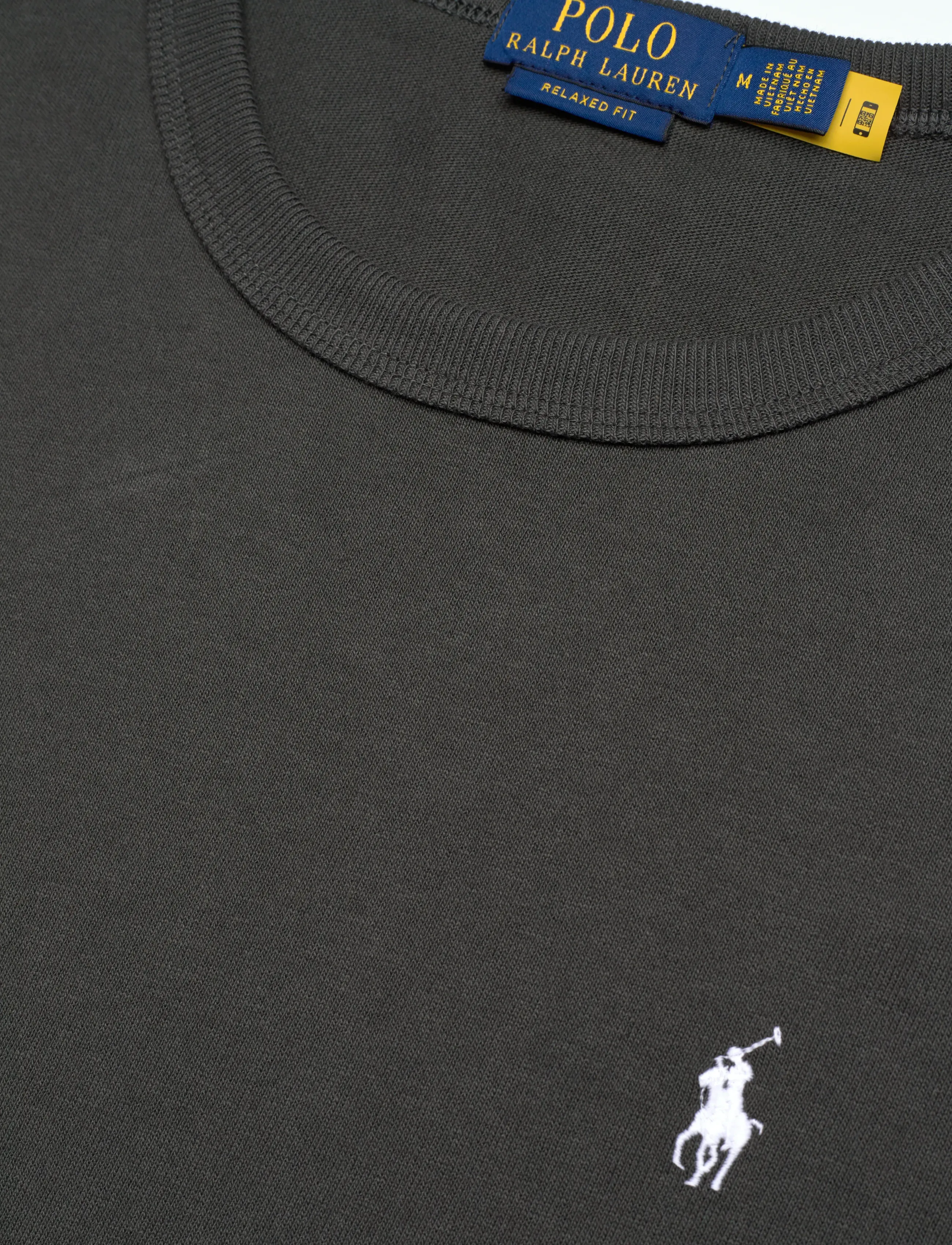 Polo Ralph Lauren - Relaxed Fit Logo Jersey T-Shirt - kortærmede t-shirts - deep grey - 5