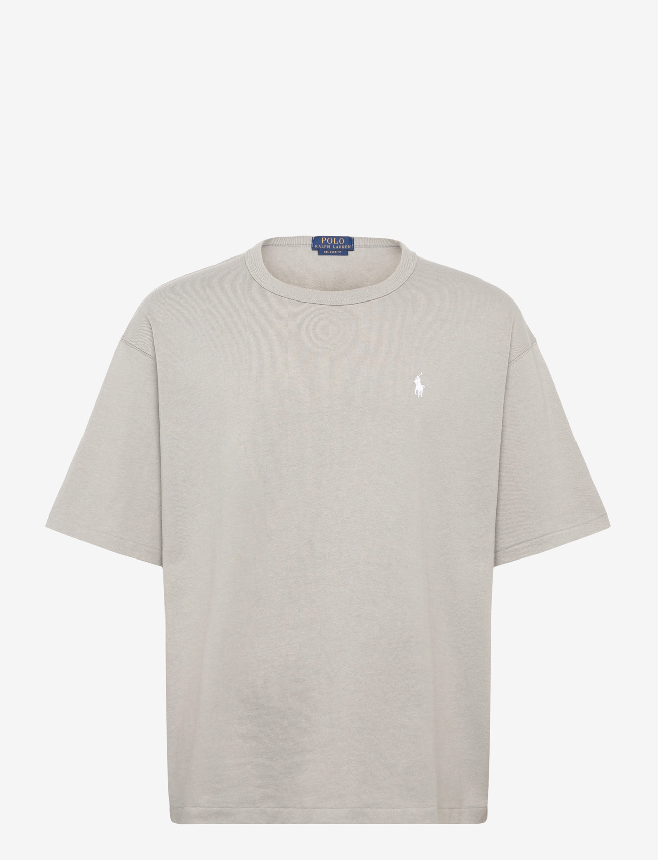 Polo Ralph Lauren - Relaxed Fit Logo Jersey T-Shirt - kortærmede t-shirts - grey dawn - 0