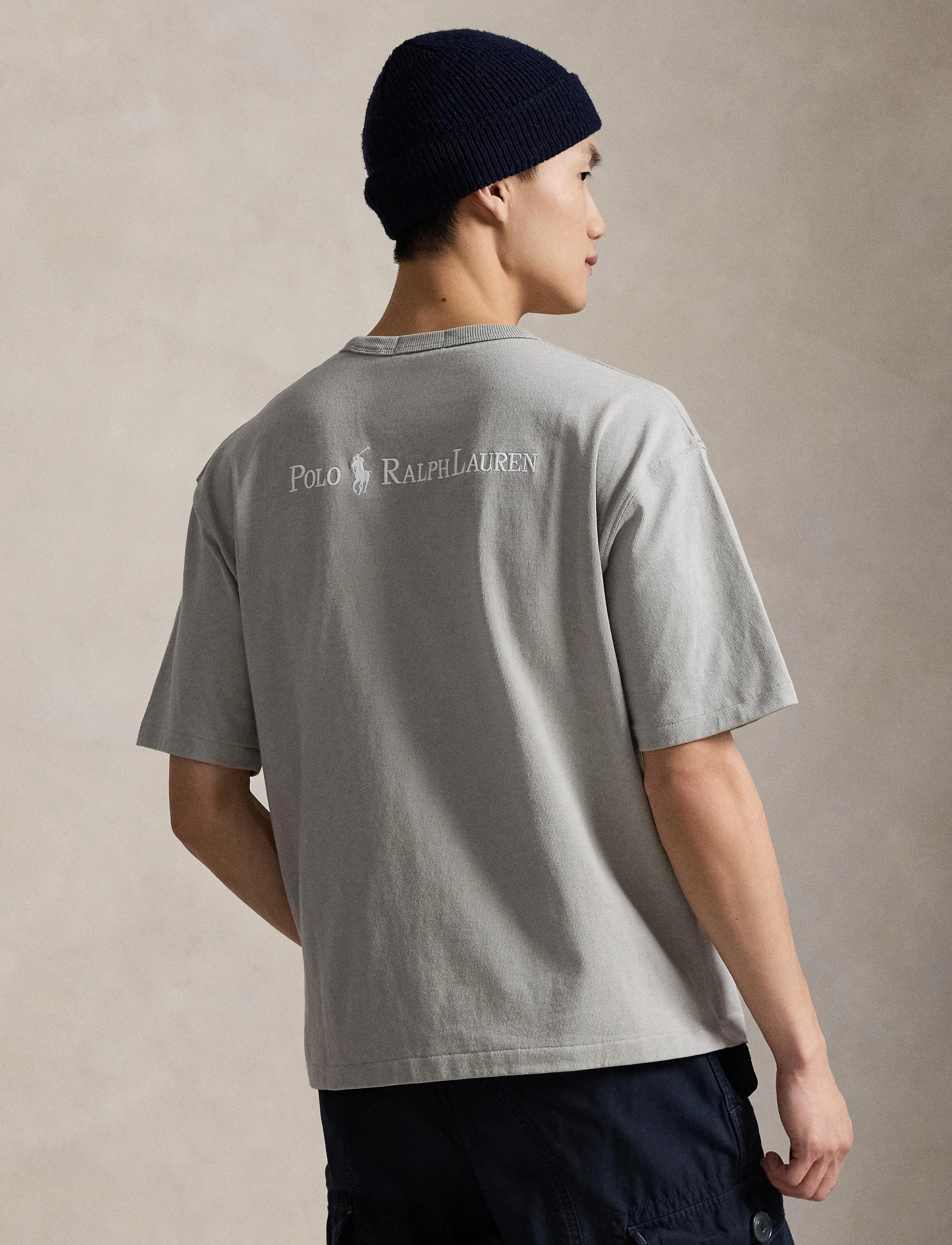 Polo Ralph Lauren - Relaxed Fit Logo Jersey T-Shirt - short-sleeved t-shirts - grey dawn - 3