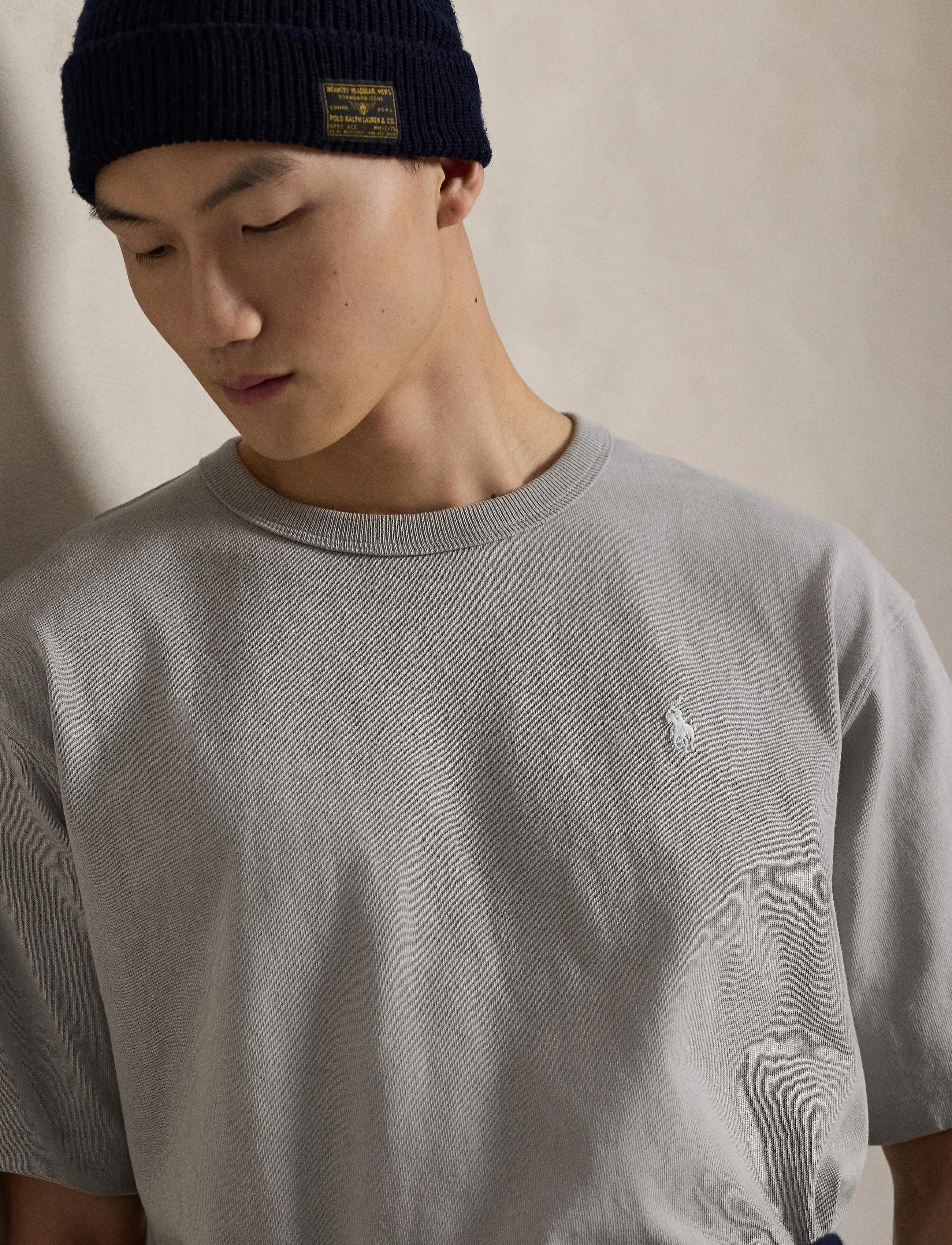 Polo Ralph Lauren - Relaxed Fit Logo Jersey T-Shirt - short-sleeved t-shirts - grey dawn - 4