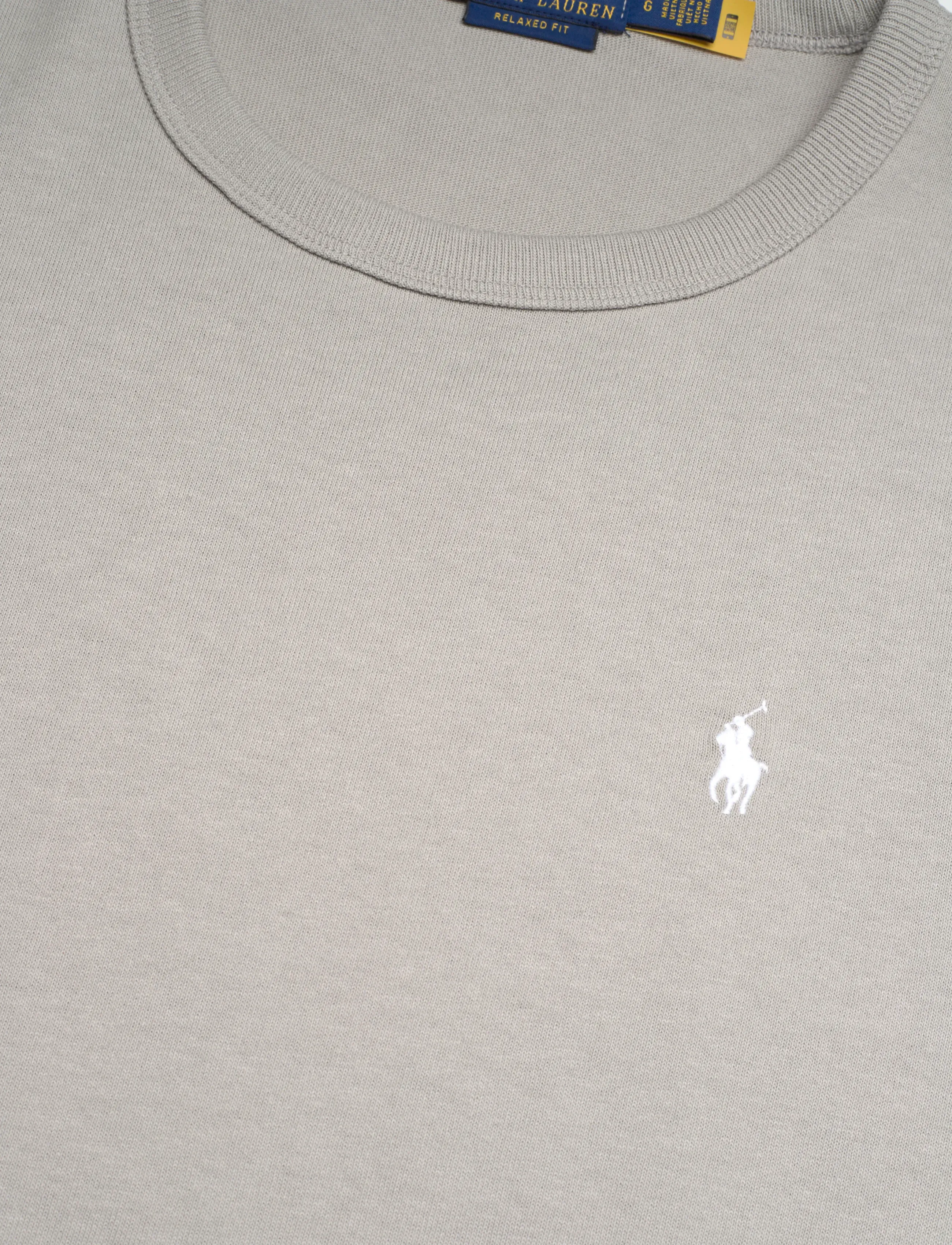 Polo Ralph Lauren - Relaxed Fit Logo Jersey T-Shirt - short-sleeved t-shirts - grey dawn - 5