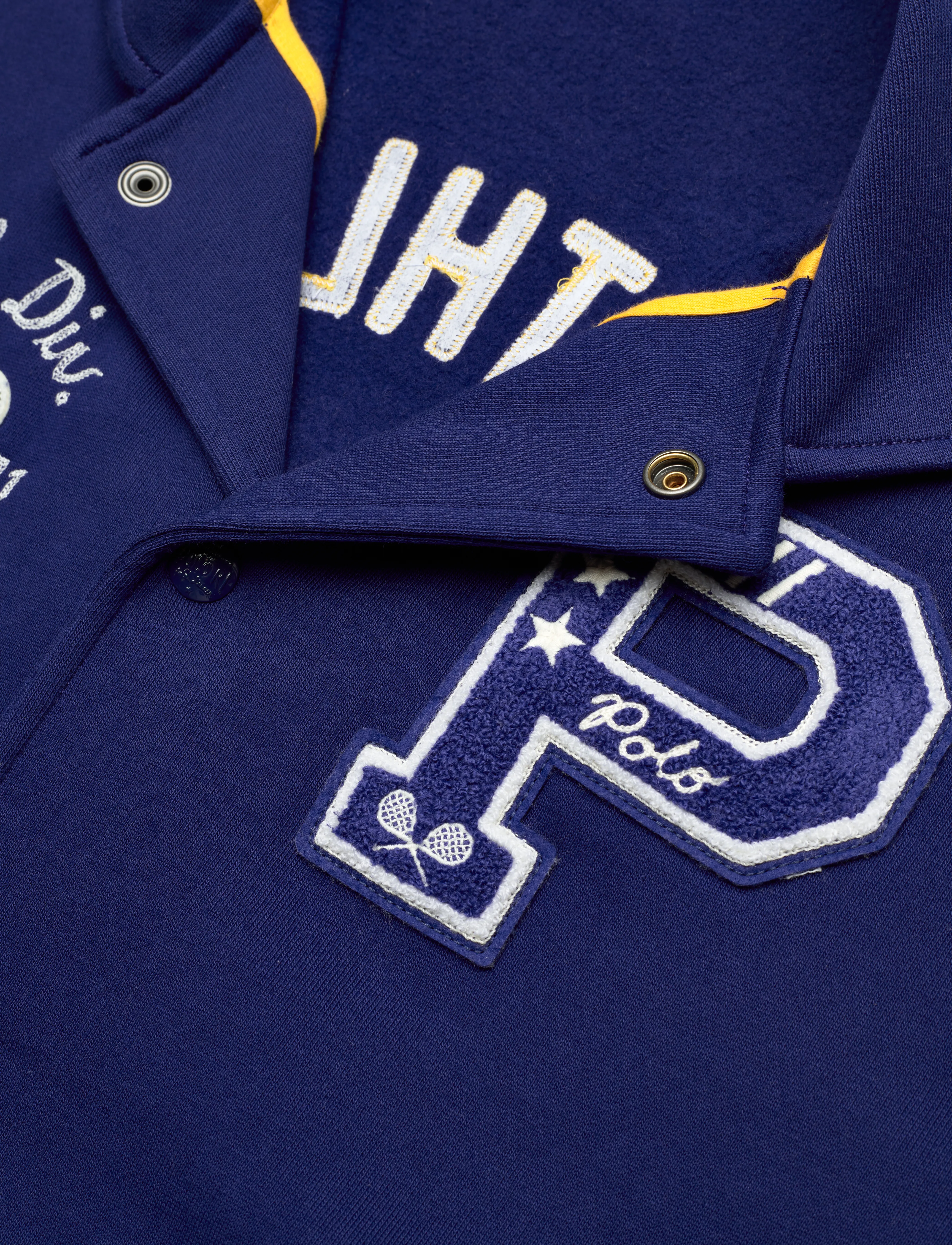 Polo Ralph Lauren - LT WT CL ATH FLC-LSL-SWS - fall royal multi - 2