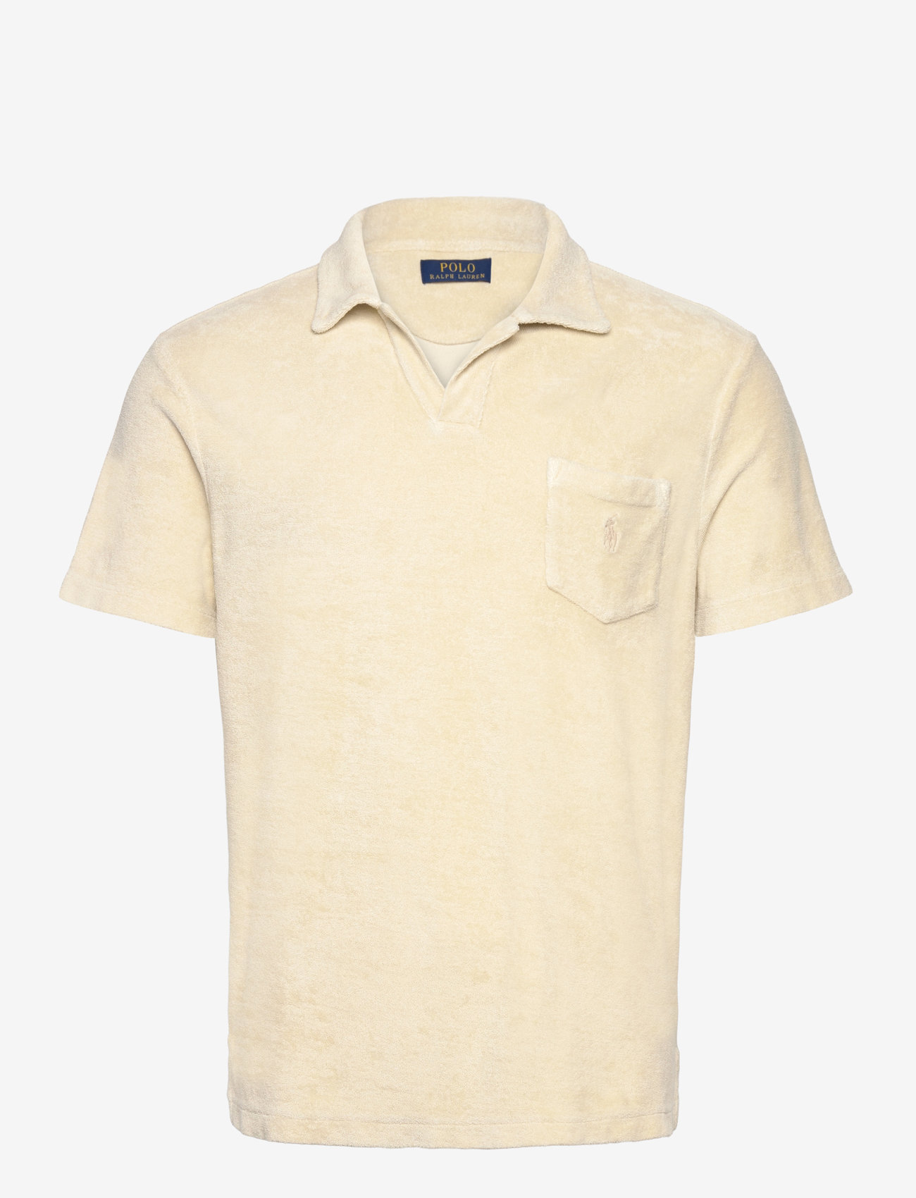 Polo Ralph Lauren - LW COTTON TERRY-SSL-PSH - kurzärmelig - natural - 0