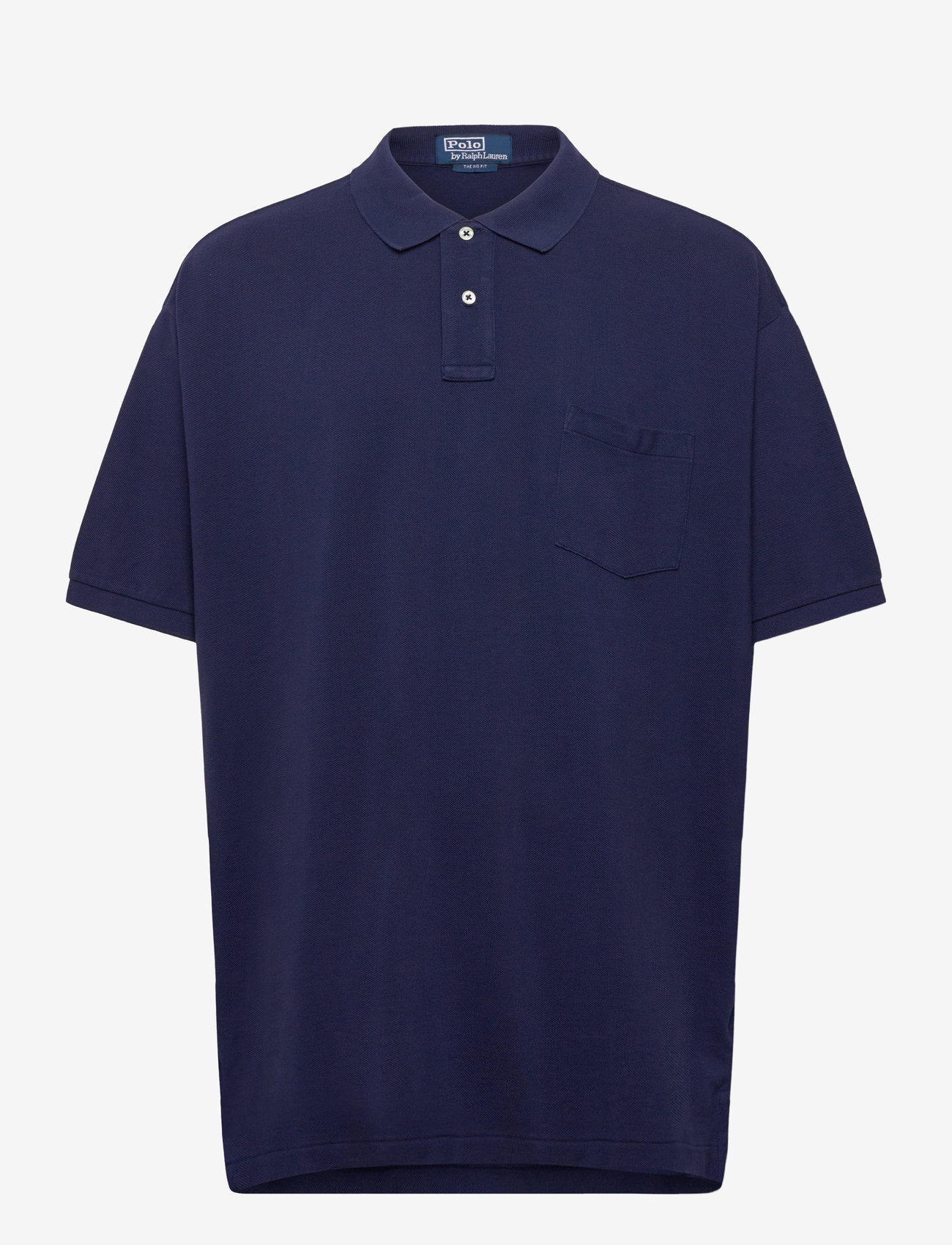 Polo Ralph Lauren - 20/1 MESH-SSL-PSH Big & Tall - polo marškinėliai trumpomis rankovėmis - newport navy - 0