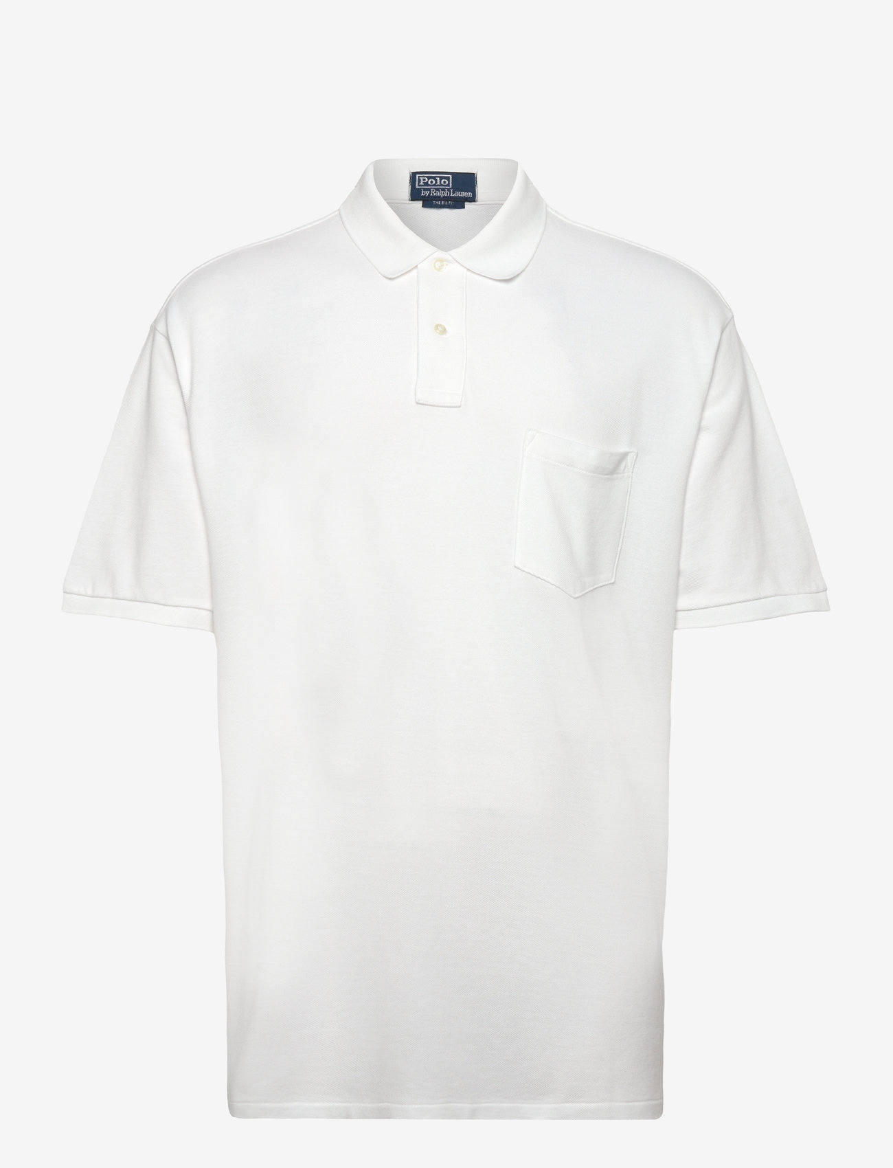 Polo Ralph Lauren - 20/1 MESH-SSL-PSH Big & Tall - kortærmede poloer - white - 0