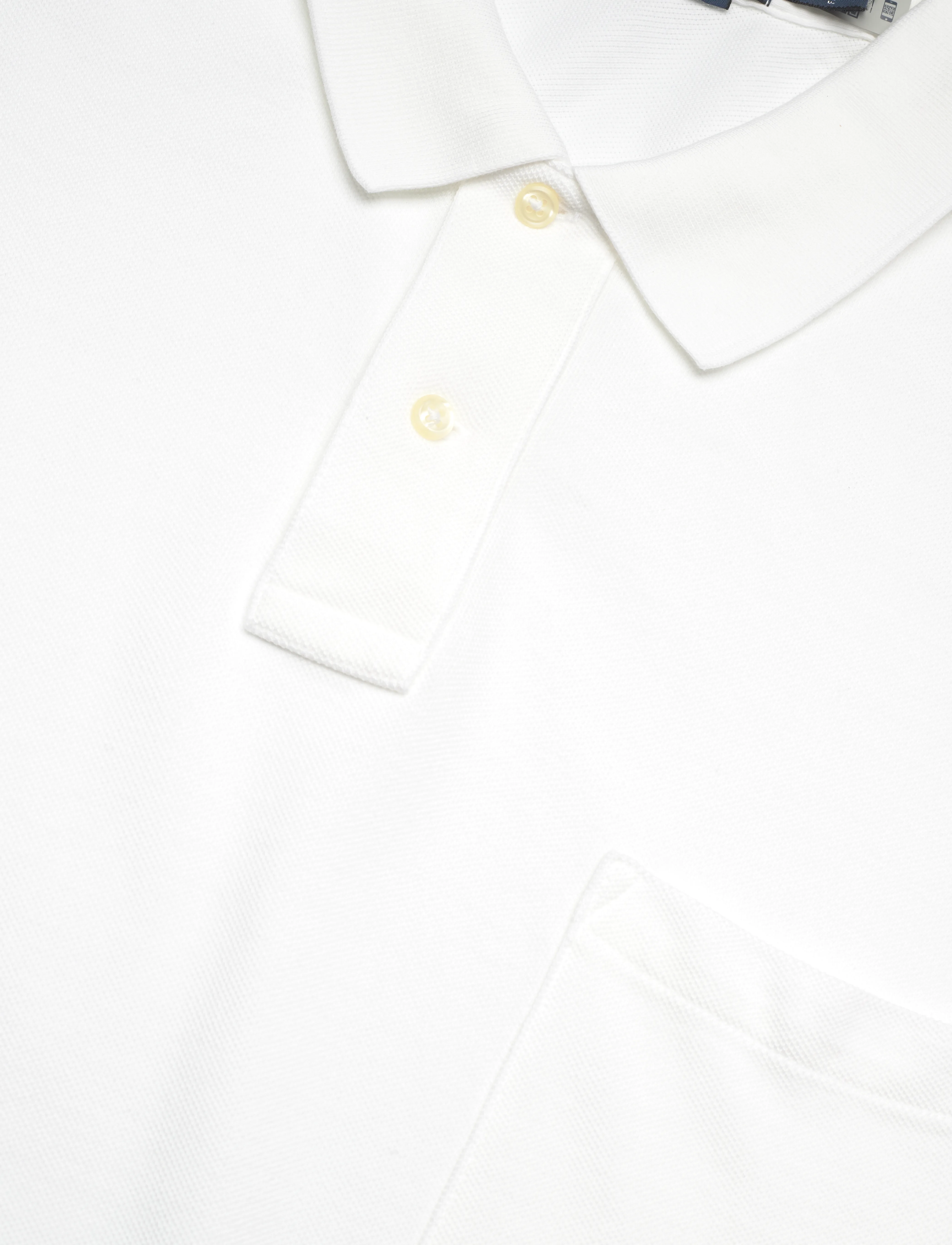 Polo Ralph Lauren - 20/1 MESH-SSL-PSH Big & Tall - kortærmede poloer - white - 2