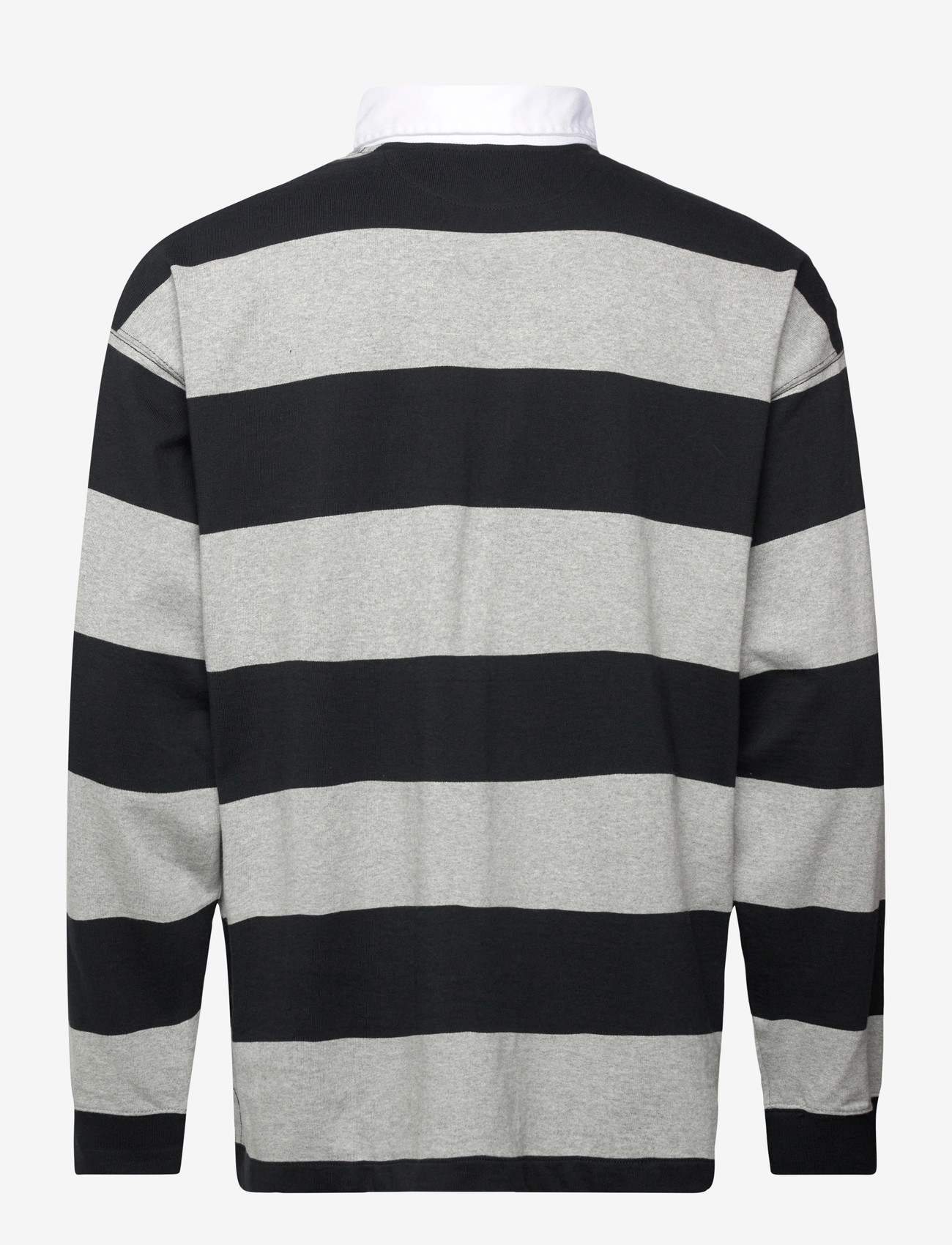 Polo Ralph Lauren - Big Fit Striped Jersey Rugby Shirt - langärmelig - andover heather/p - 1