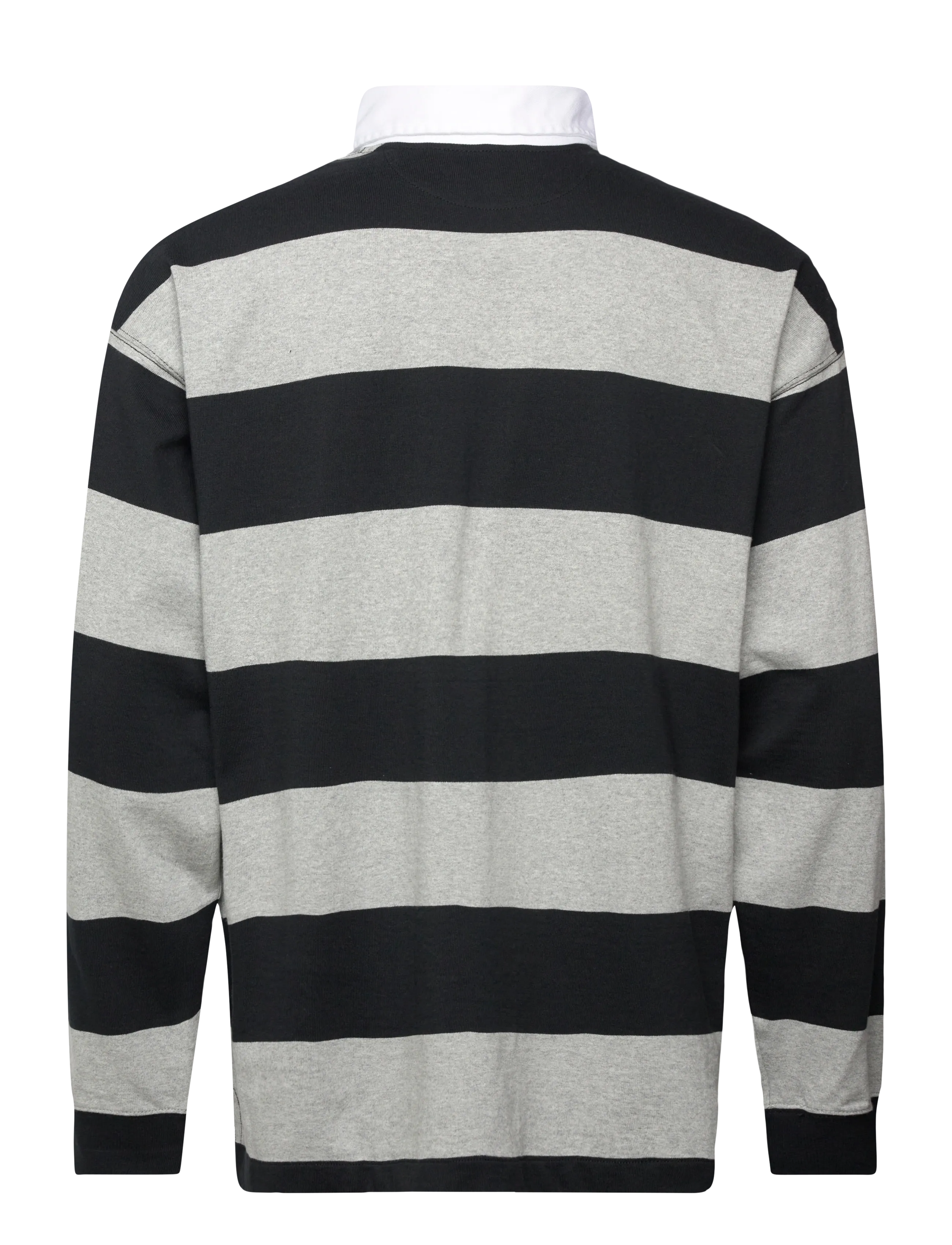 Polo Ralph Lauren - Big Fit Striped Jersey Rugby Shirt - langärmelig - andover heather/p - 1