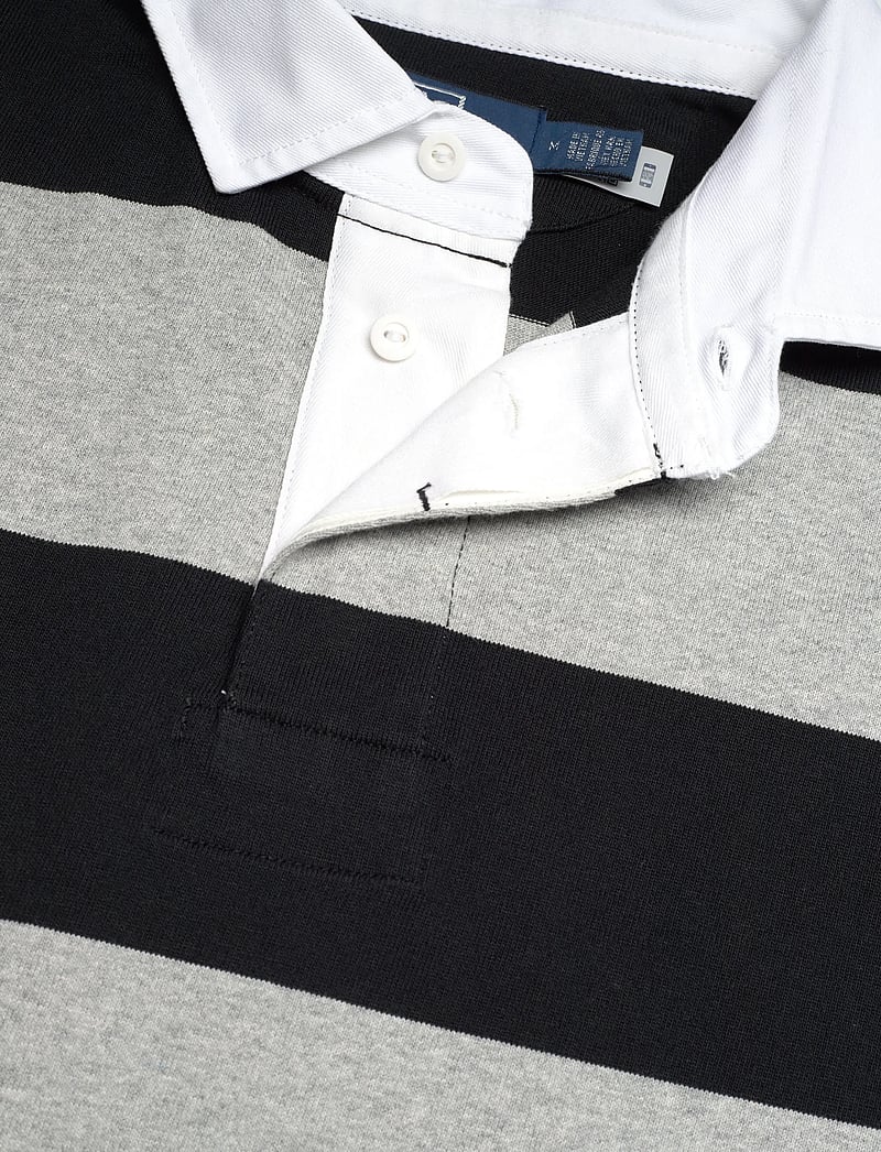 Polo Ralph Lauren - Big Fit Striped Jersey Rugby Shirt - langärmelig - andover heather/p - 2