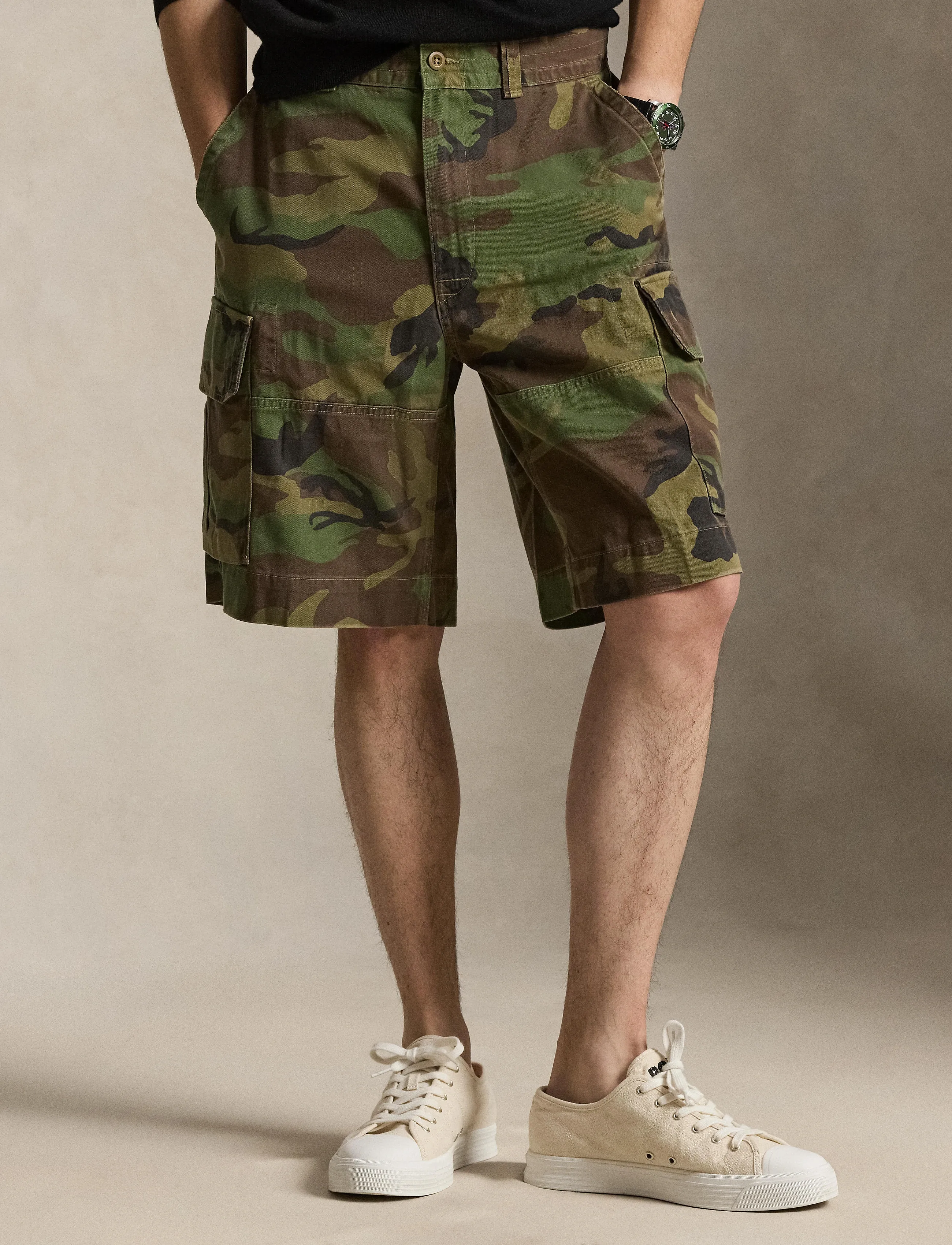 Polo Ralph Lauren 8-Inch Gellar Relaxed Fit Cargo Short - Shorts - SURPLUS CAMO / multi