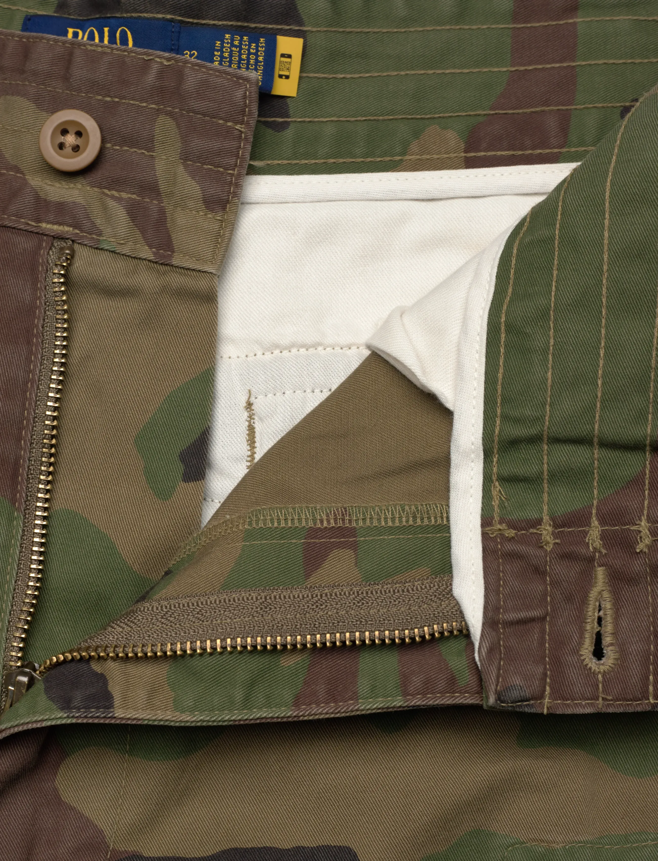 Polo Ralph Lauren - RUGGED TWILL-GELLAR CRGO 8IN - surplus camo - 5