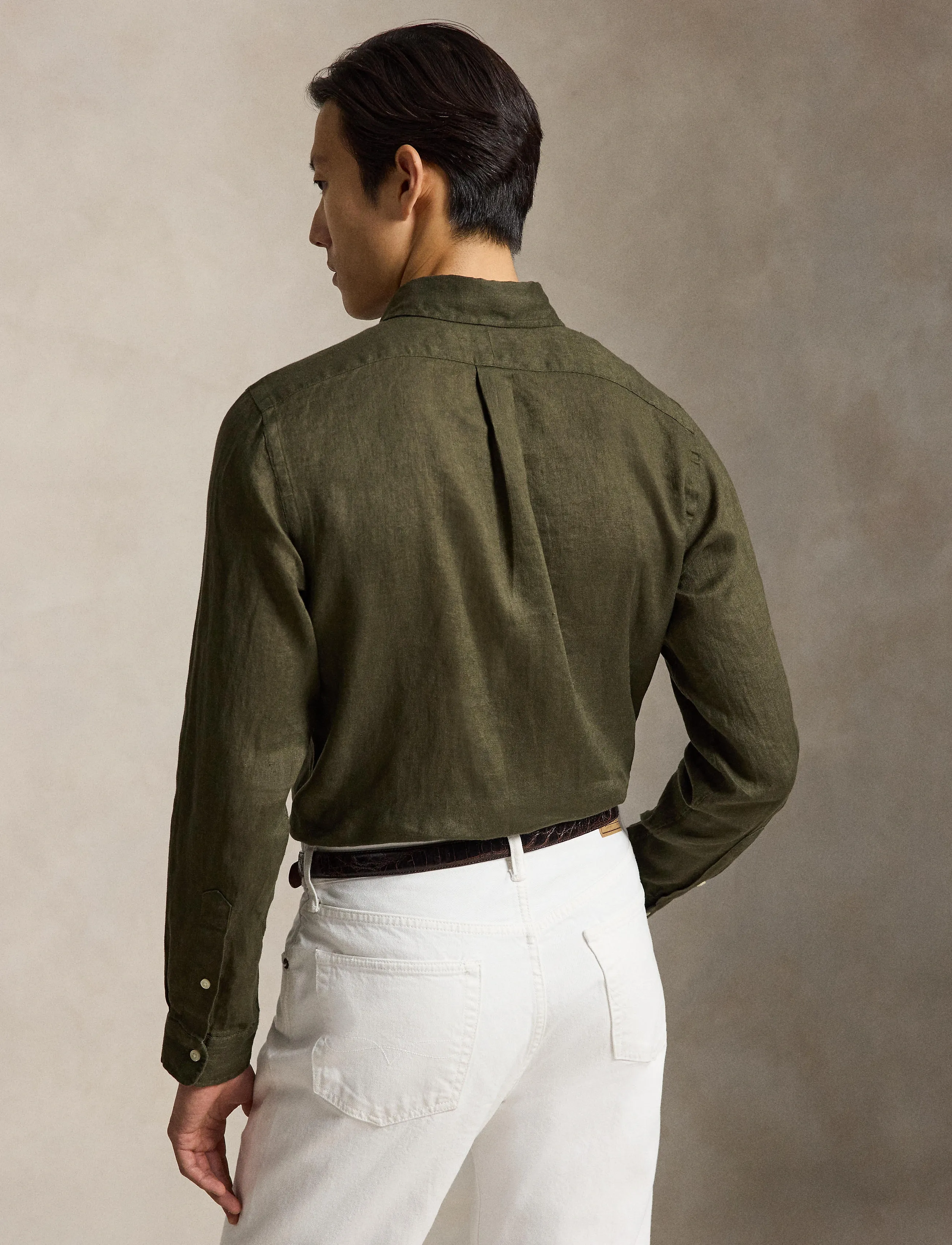 Polo Ralph Lauren - 17/1 PD LINEN V1-CUBDPPCS - linased särgid - armadillo - 3