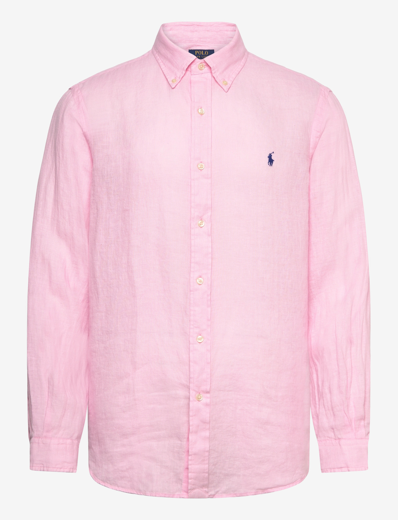 Polo Ralph Lauren - Custom Fit Linen Shirt - basic skjortor - carmel pink - 0