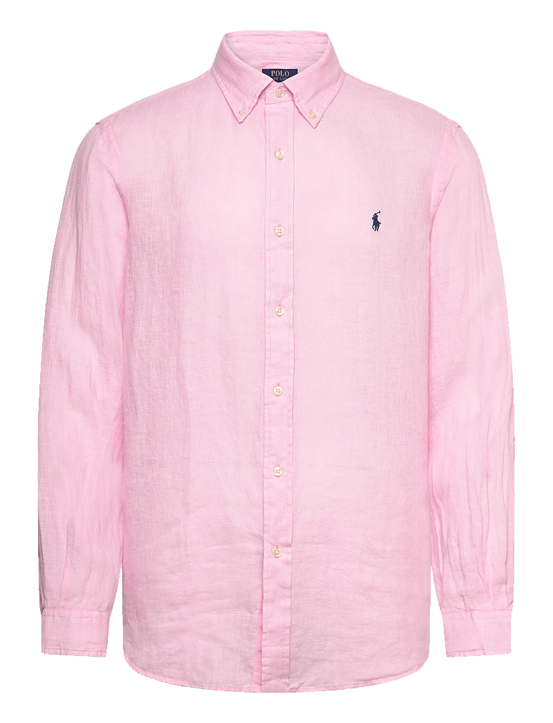 Polo Ralph Lauren - Custom Fit Linen Shirt - basic skjortor - carmel pink - 0