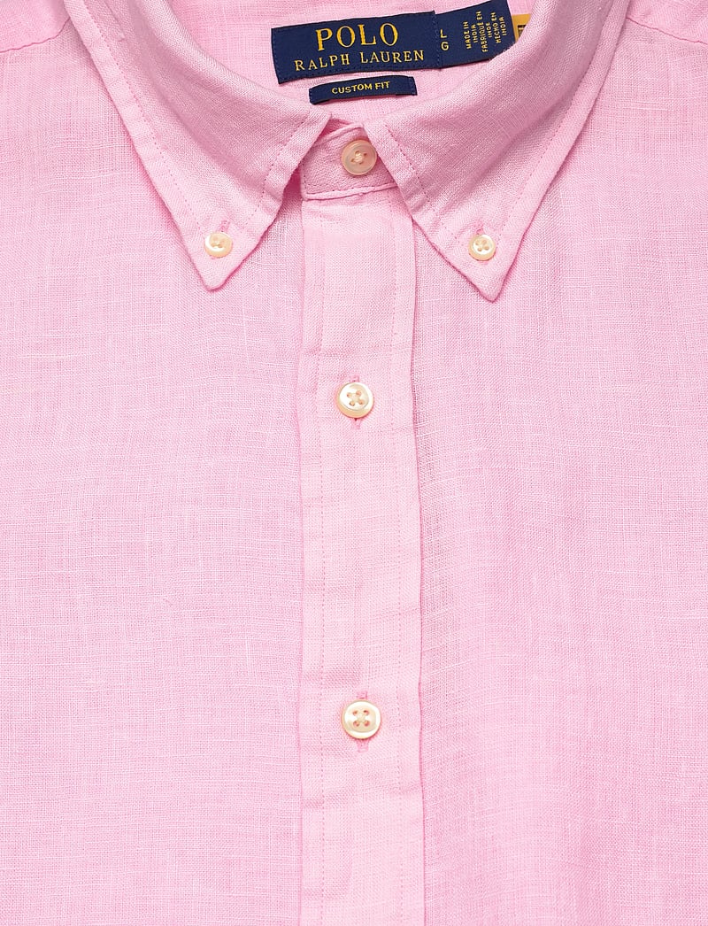 Polo Ralph Lauren - Custom Fit Linen Shirt - basic skjortor - carmel pink - 2