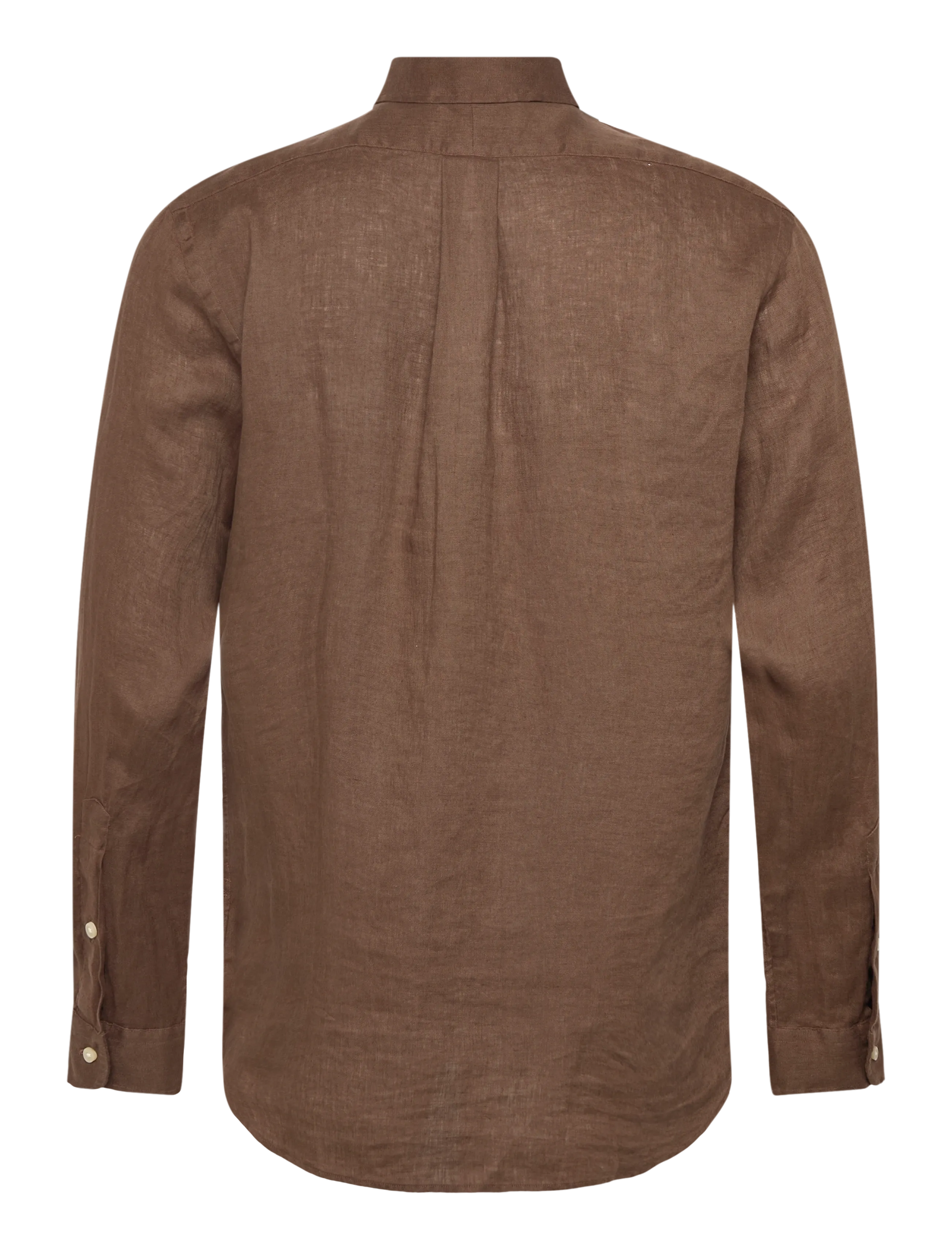 Polo Ralph Lauren - 17/1 PD LINEN V1-CUBDPPCS - leinenhemden - chestnut - 2