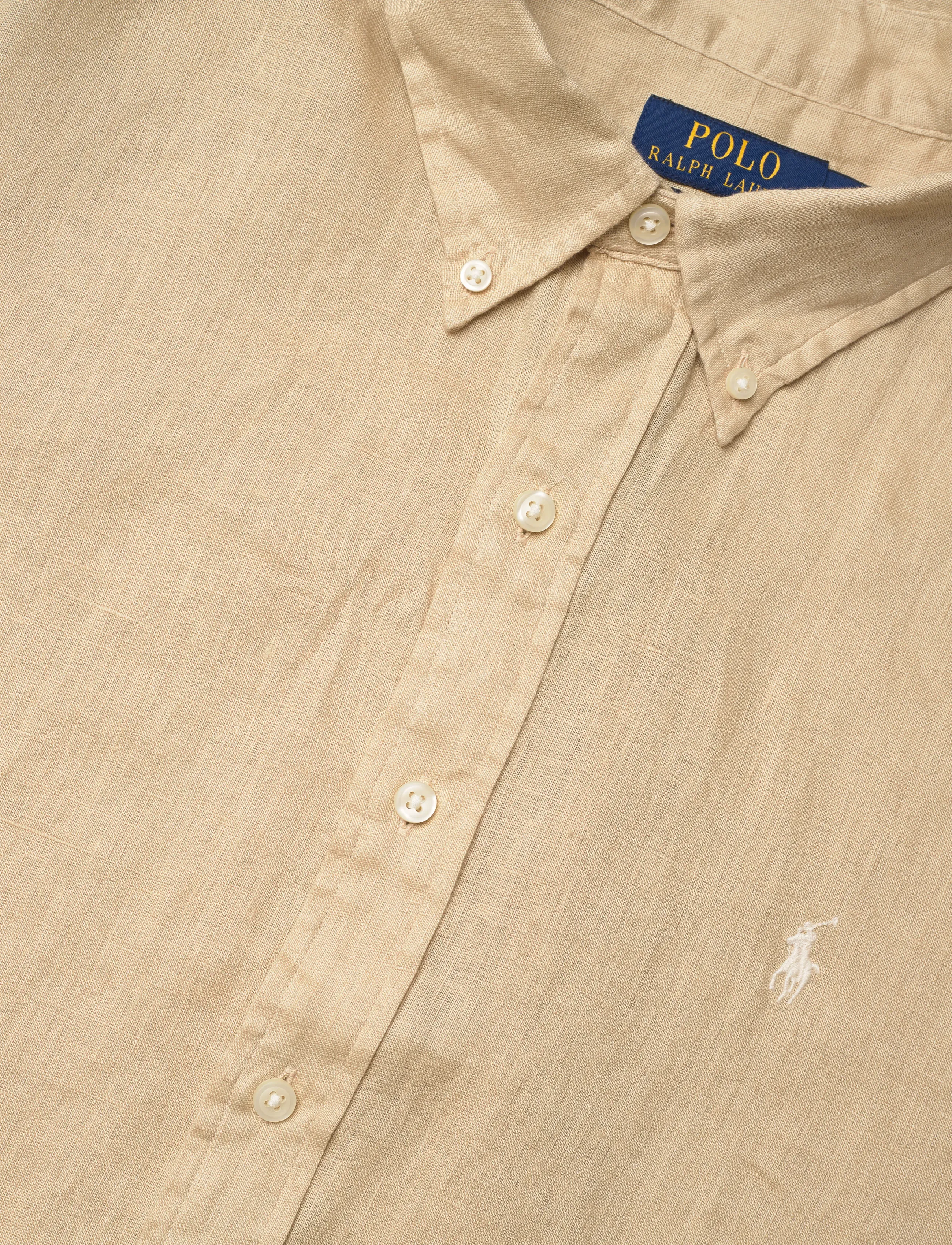 Polo Ralph Lauren - 17/1 PD LINEN V1-CUBDPPCS - linased särgid - dune tan - 3