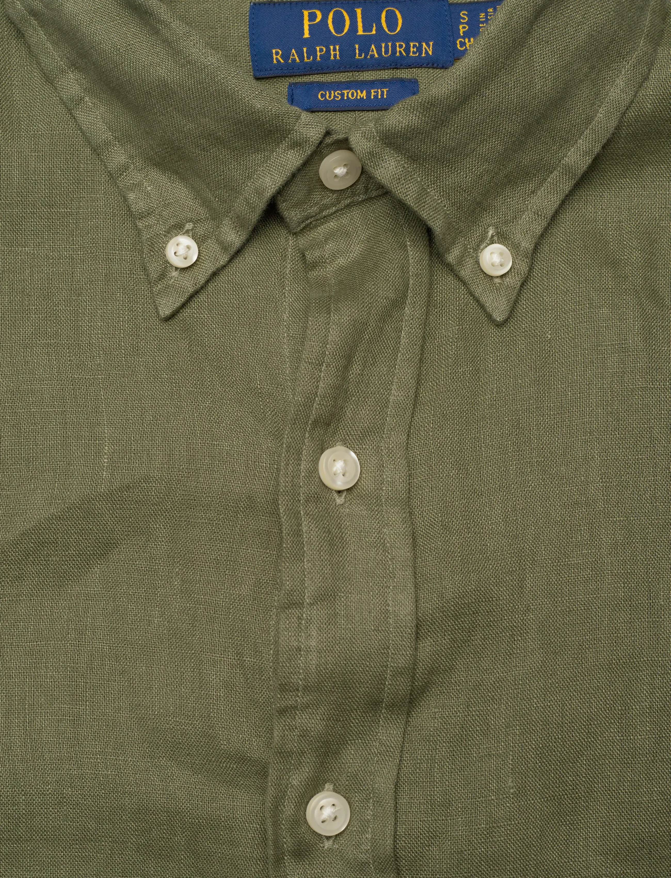 Polo Ralph Lauren - Custom Fit Linen Shirt - casual - garden trail - 2