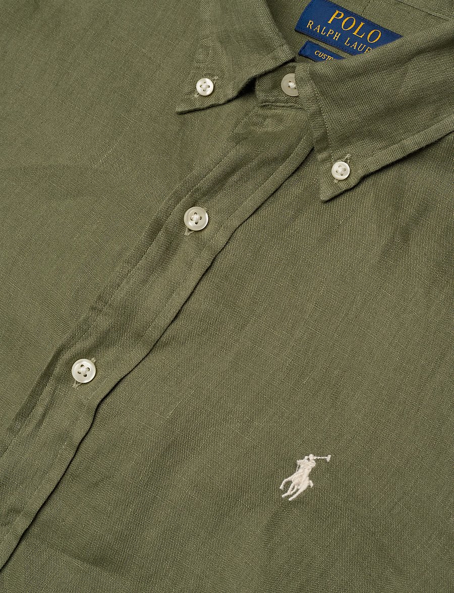 Polo Ralph Lauren - Custom Fit Linen Shirt - casual - garden trail - 3