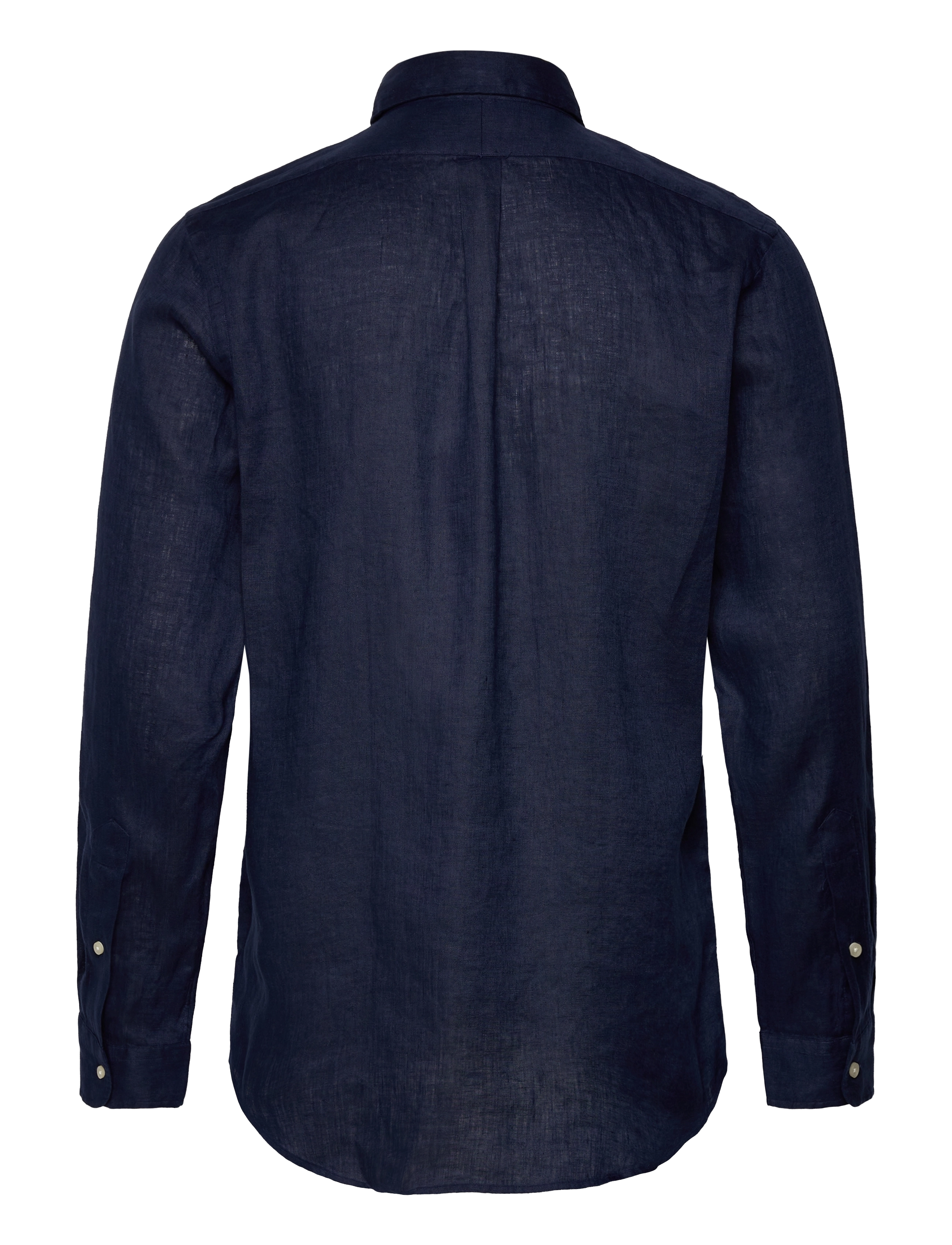 Polo Ralph Lauren - Custom Fit Linen Shirt - newport navy - 1