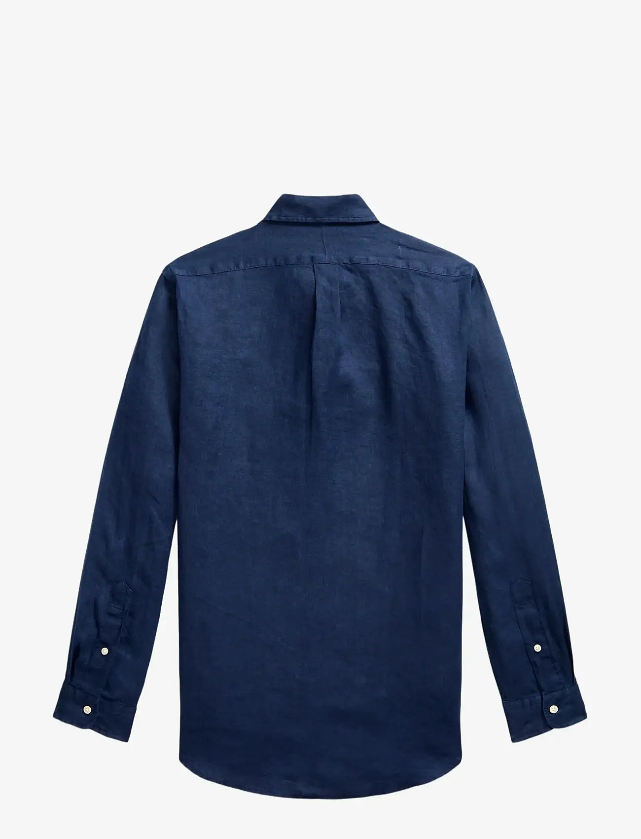 Polo Ralph Lauren - Custom Fit Linen Shirt - leinenhemden - newport navy w/ w - 2