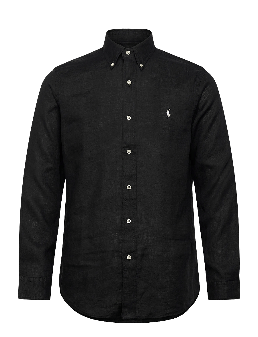 Polo Ralph Lauren - 17/1 PD LINEN V1-CUBDPPCS - casual - polo black - 1
