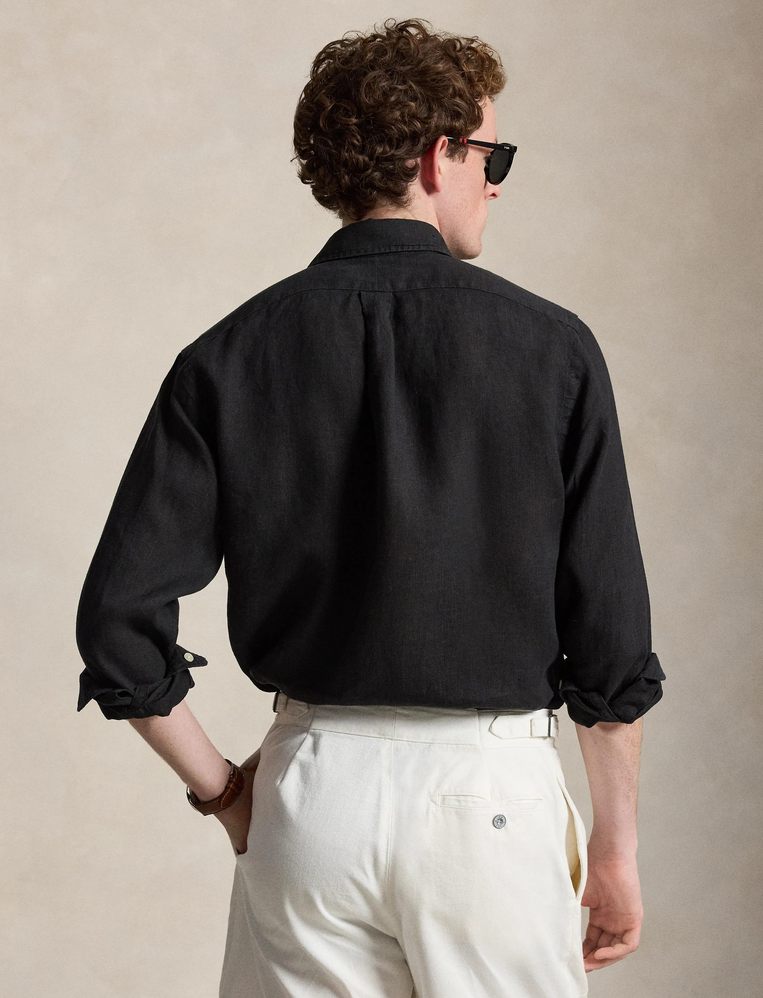 Polo Ralph Lauren Custom Fit Linen Shirt (RAF710966294) - Linen