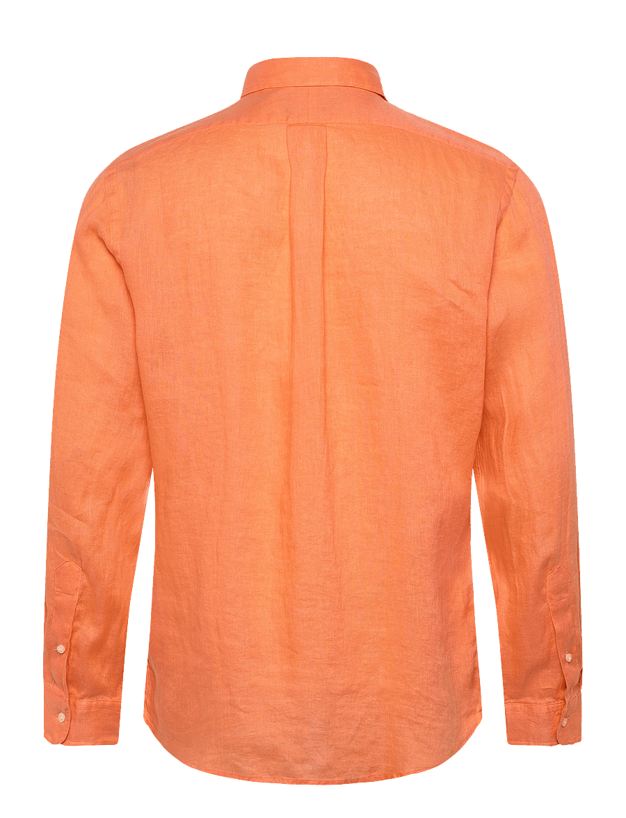 Polo Ralph Lauren - 17/1 PD LINEN V1-CUBDPPCS - linased särgid - pompano orange - 2