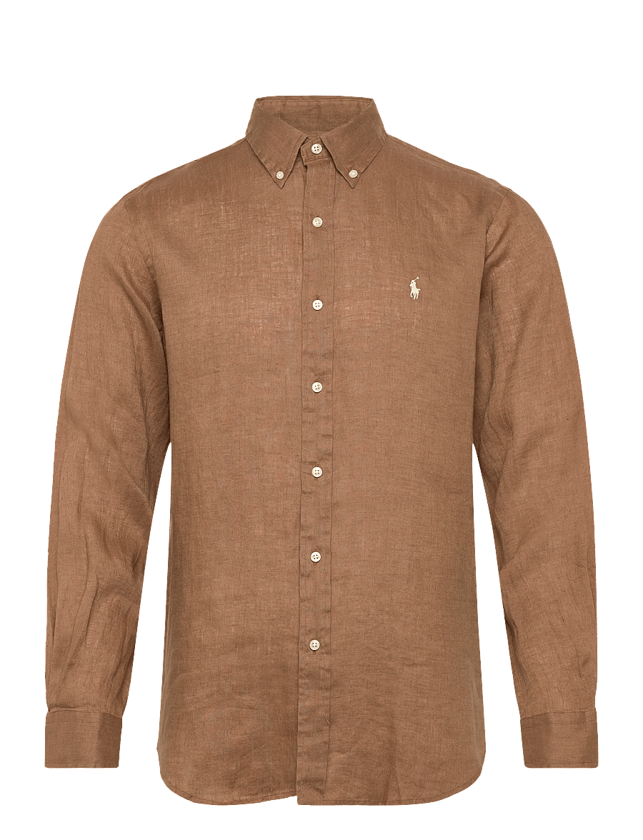 Polo Ralph Lauren - 17/1 PD LINEN V1-CUBDPPCS - linased särgid - rl brown - 1