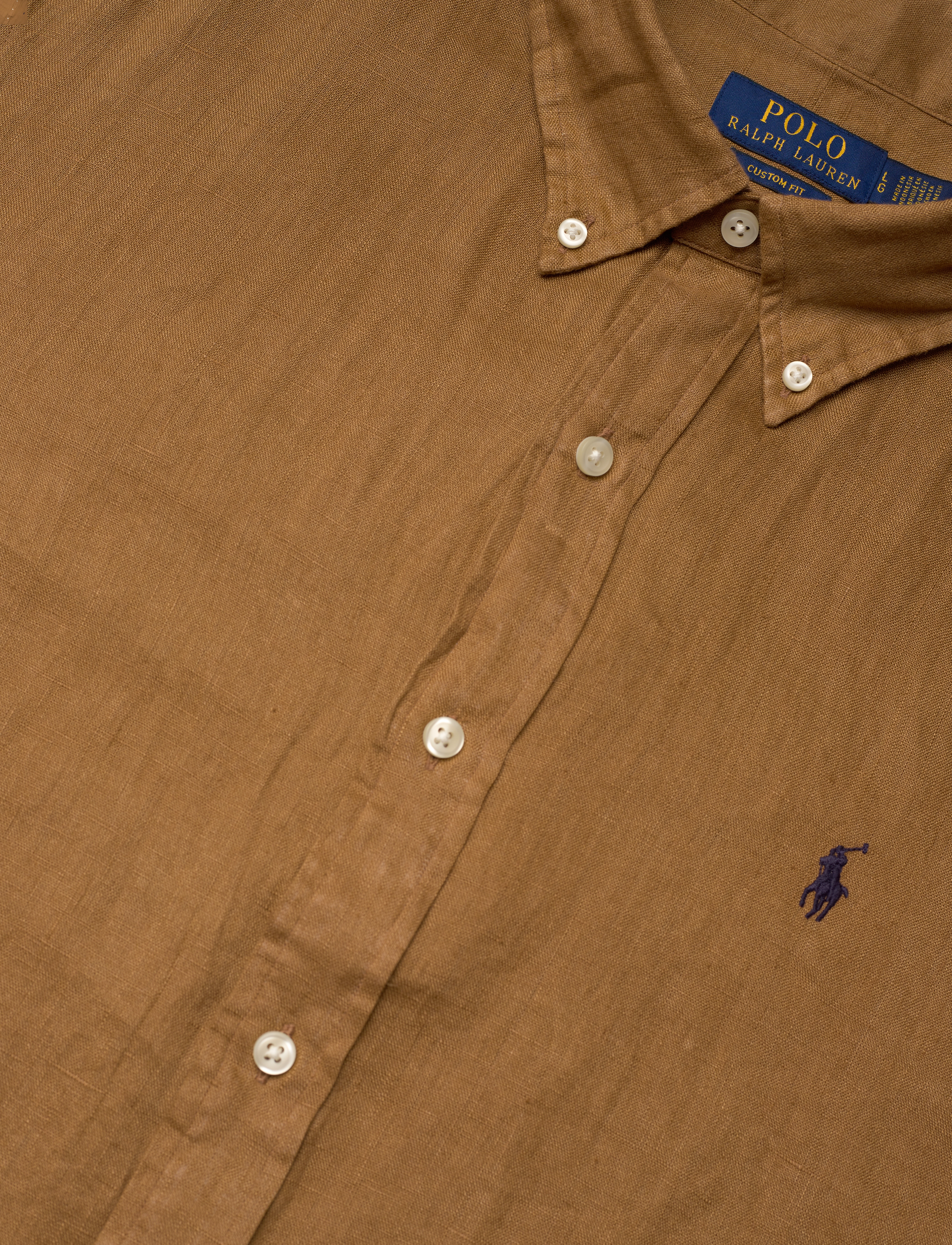 Polo Ralph Lauren - Custom Fit Linen Shirt - linen shirts - sandsurf - 3