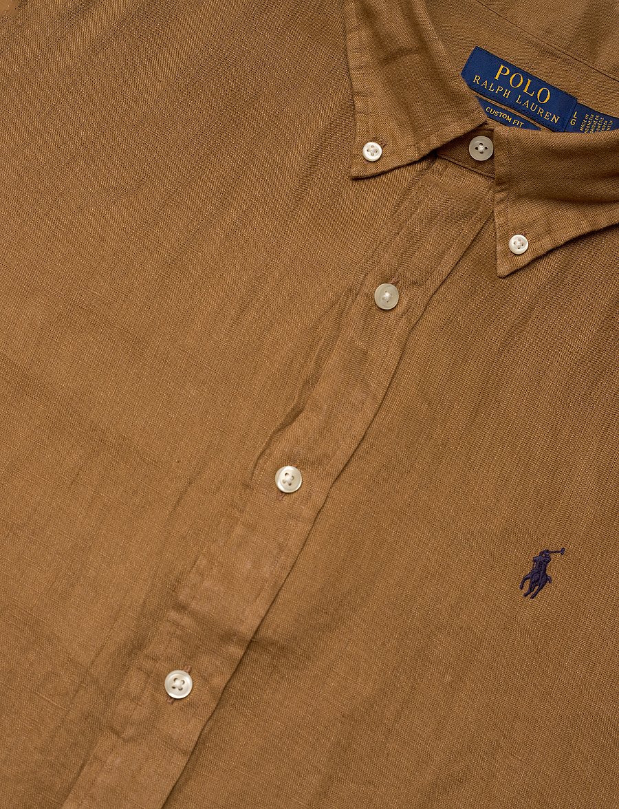 Polo Ralph Lauren - Custom Fit Linen Shirt - linen shirts - sandsurf - 3