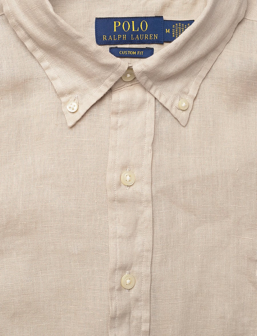 Polo Ralph Lauren - 17/1 PD LINEN V1-CUBDPPCS - linased särgid - stoneware grey - 2