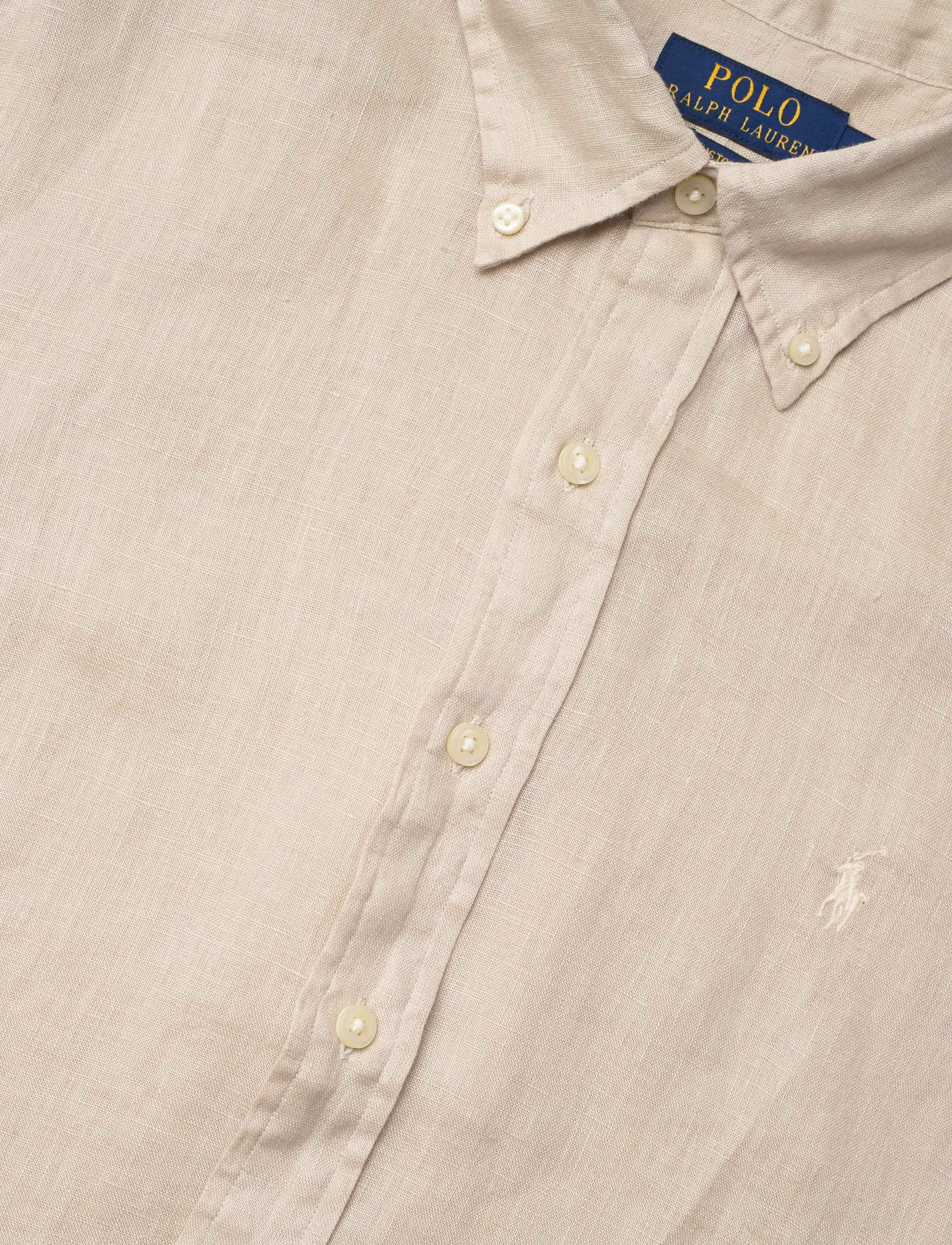 Polo Ralph Lauren - 17/1 PD LINEN V1-CUBDPPCS - linased särgid - stoneware grey - 3