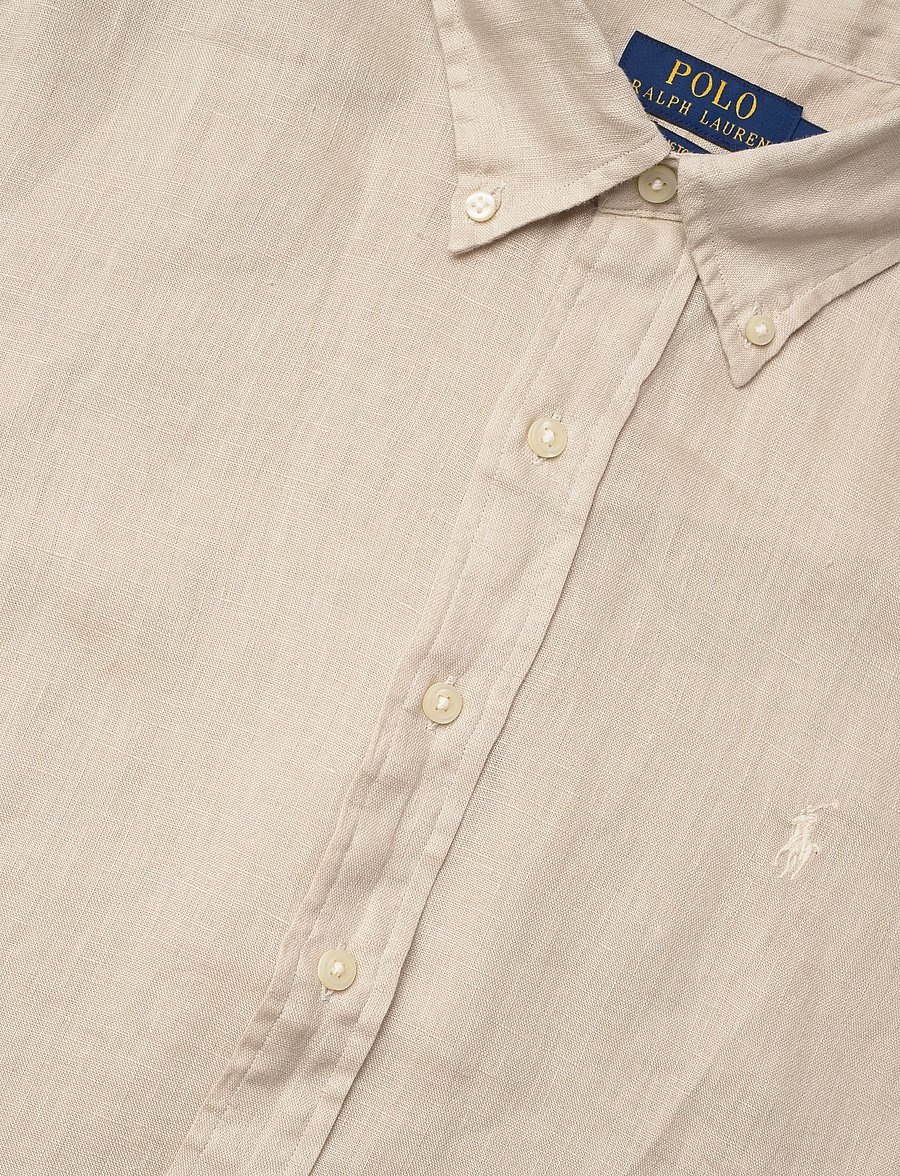 Polo Ralph Lauren - 17/1 PD LINEN V1-CUBDPPCS - linased särgid - stoneware grey - 3