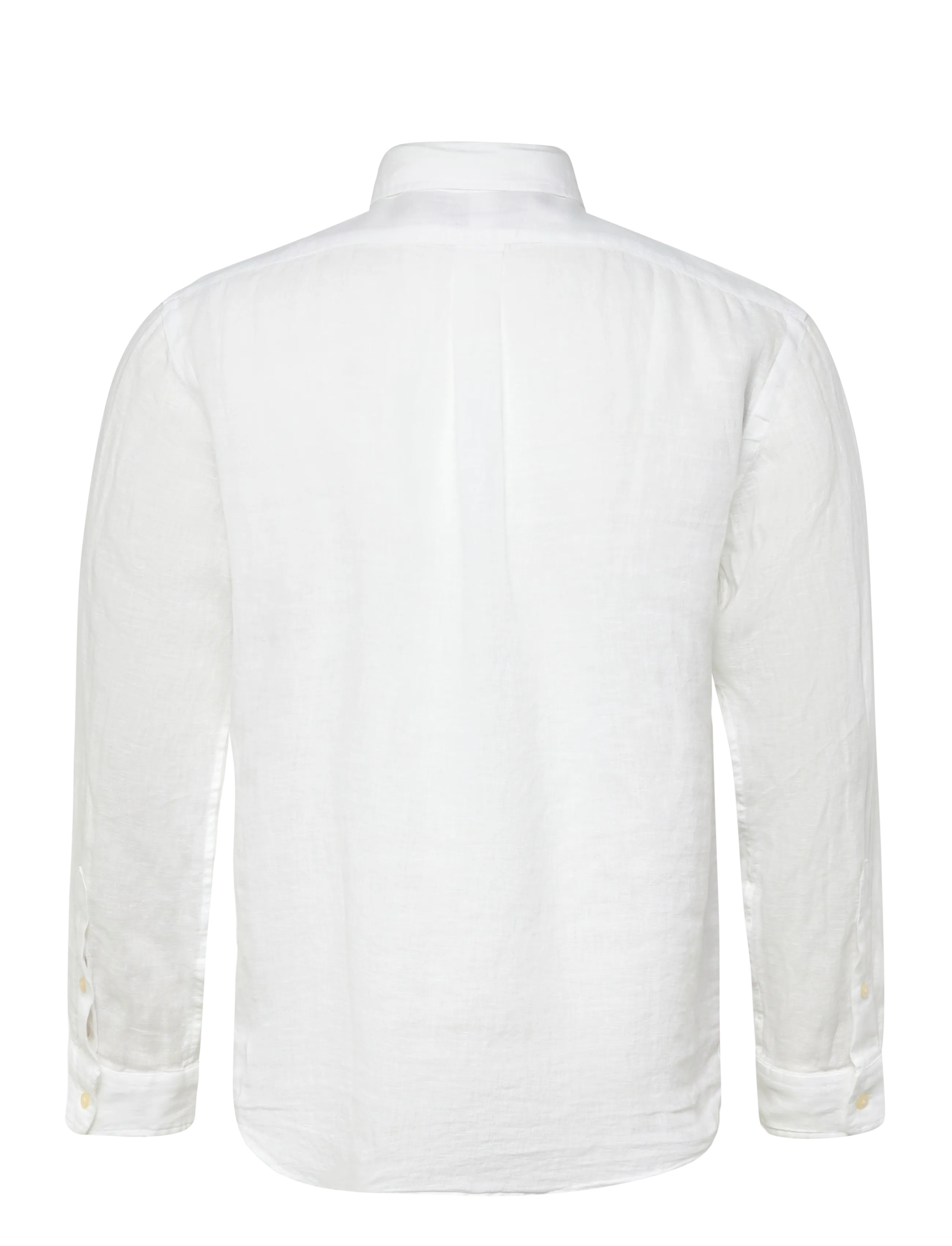 Polo Ralph Lauren - 17/1 PD LINEN V1-CUBDPPCS - leinenhemden - white - 1
