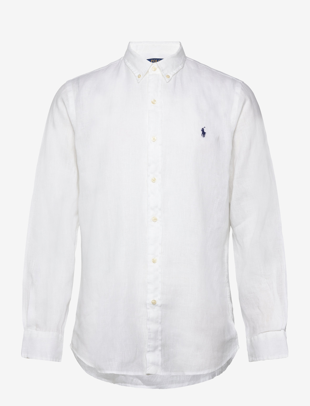 Polo Ralph Lauren - Slim Fit Linen Shirt - basic-hemden - ceramic white - 0