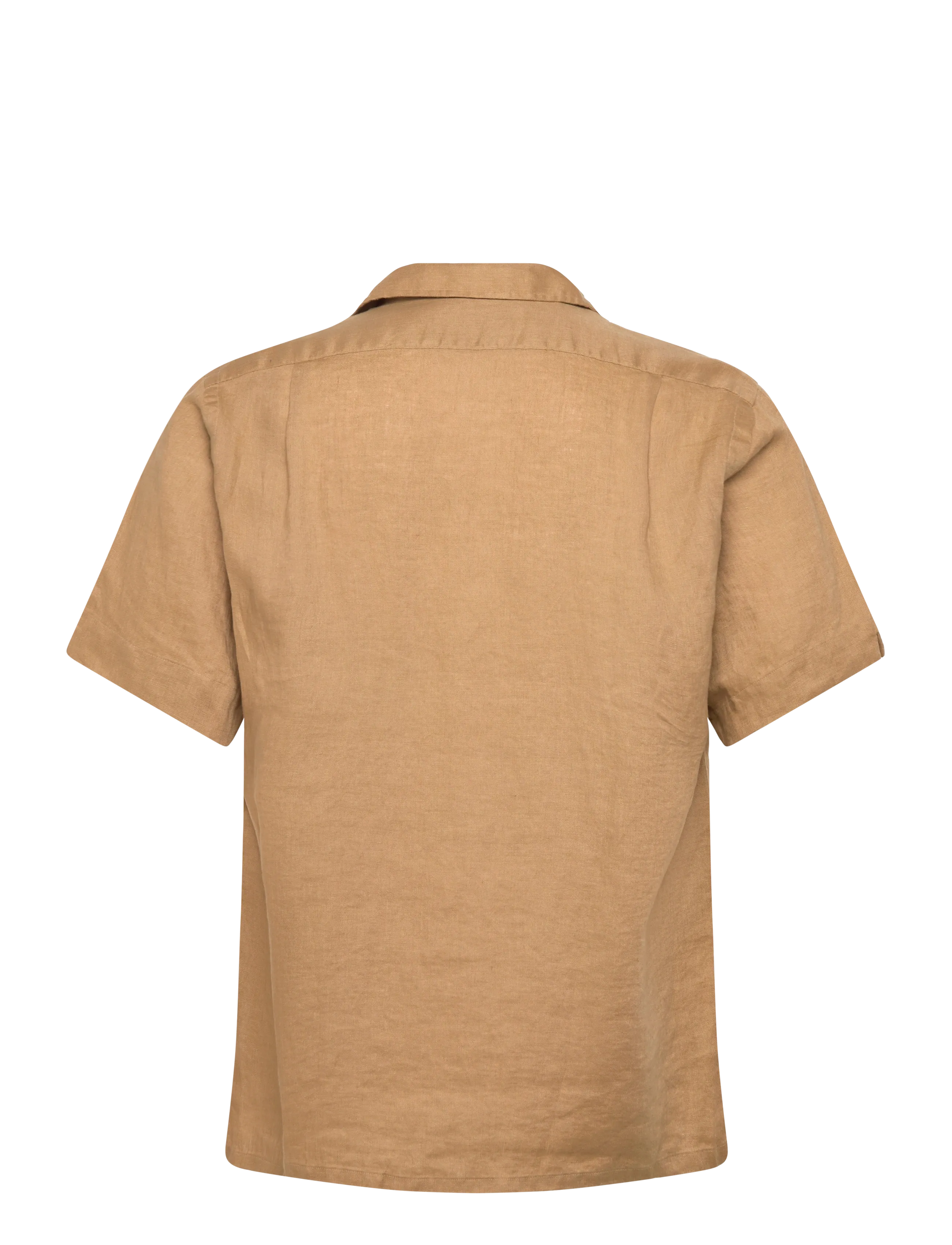 Polo Ralph Lauren - Classic Fit Linen Camp Shirt - linskjorter - cafe tan - 1