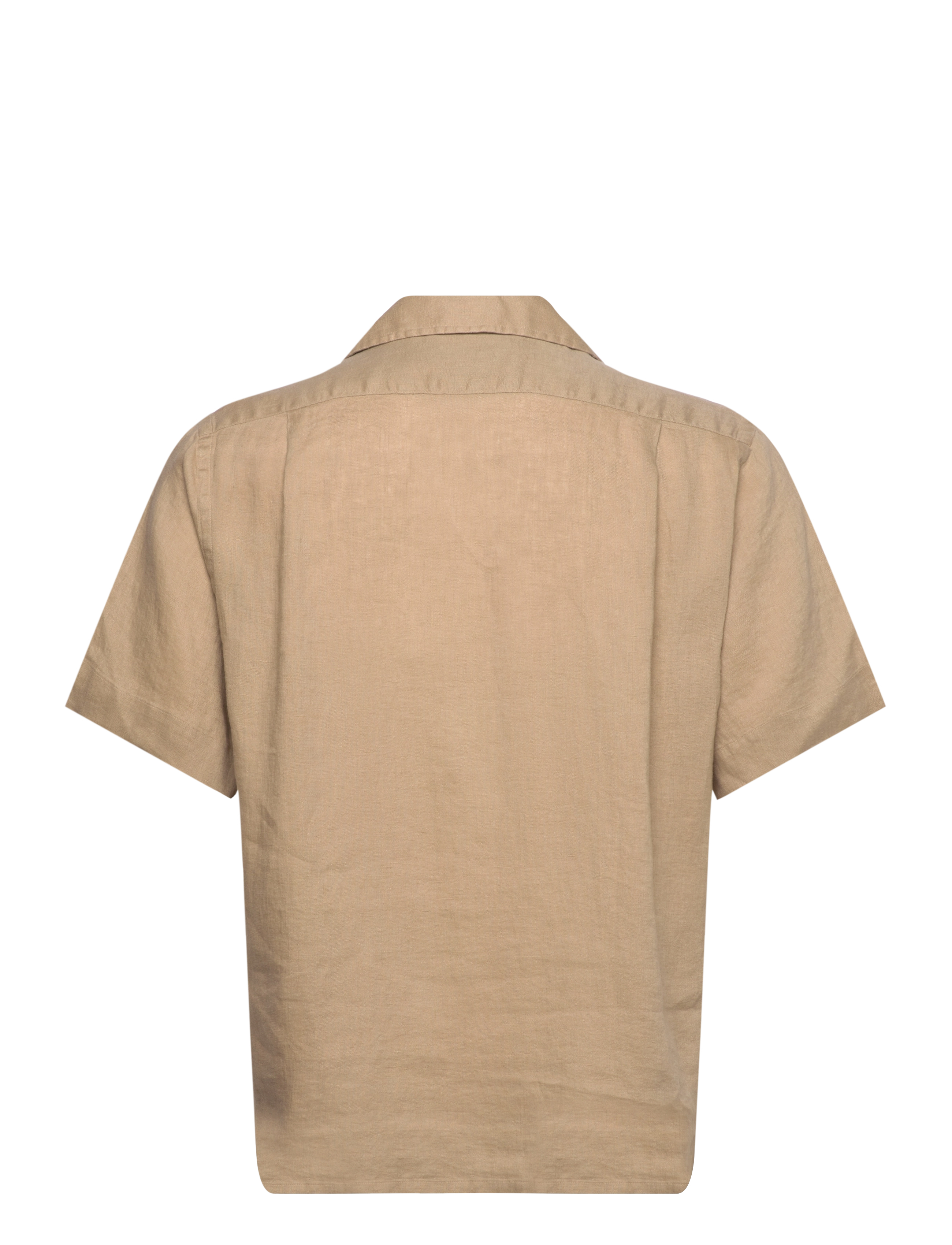 Polo Ralph Lauren - Classic Fit Linen Camp Shirt - linneskjortor - coastal beige - 1