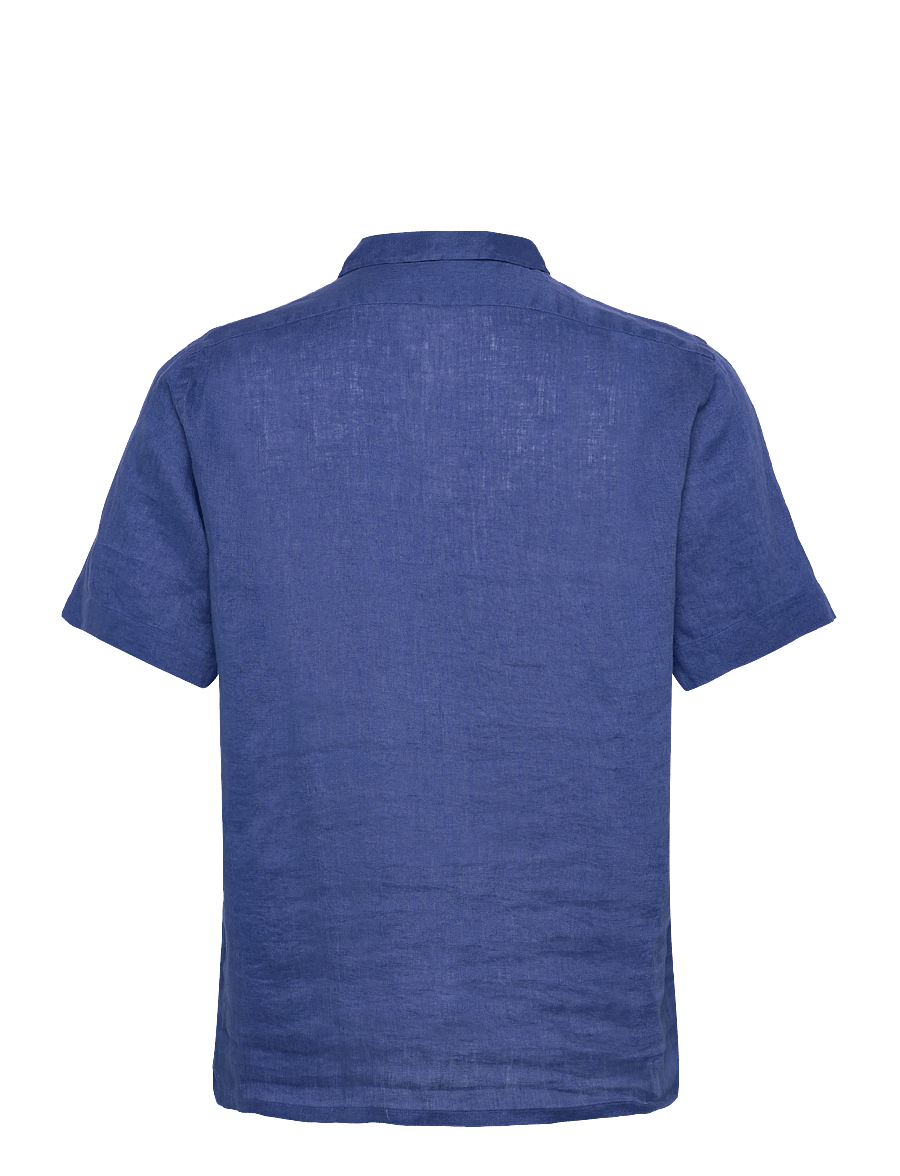 Polo Ralph Lauren - Classic Fit Linen Camp Shirt - hørskjorter - dusty azure - 2