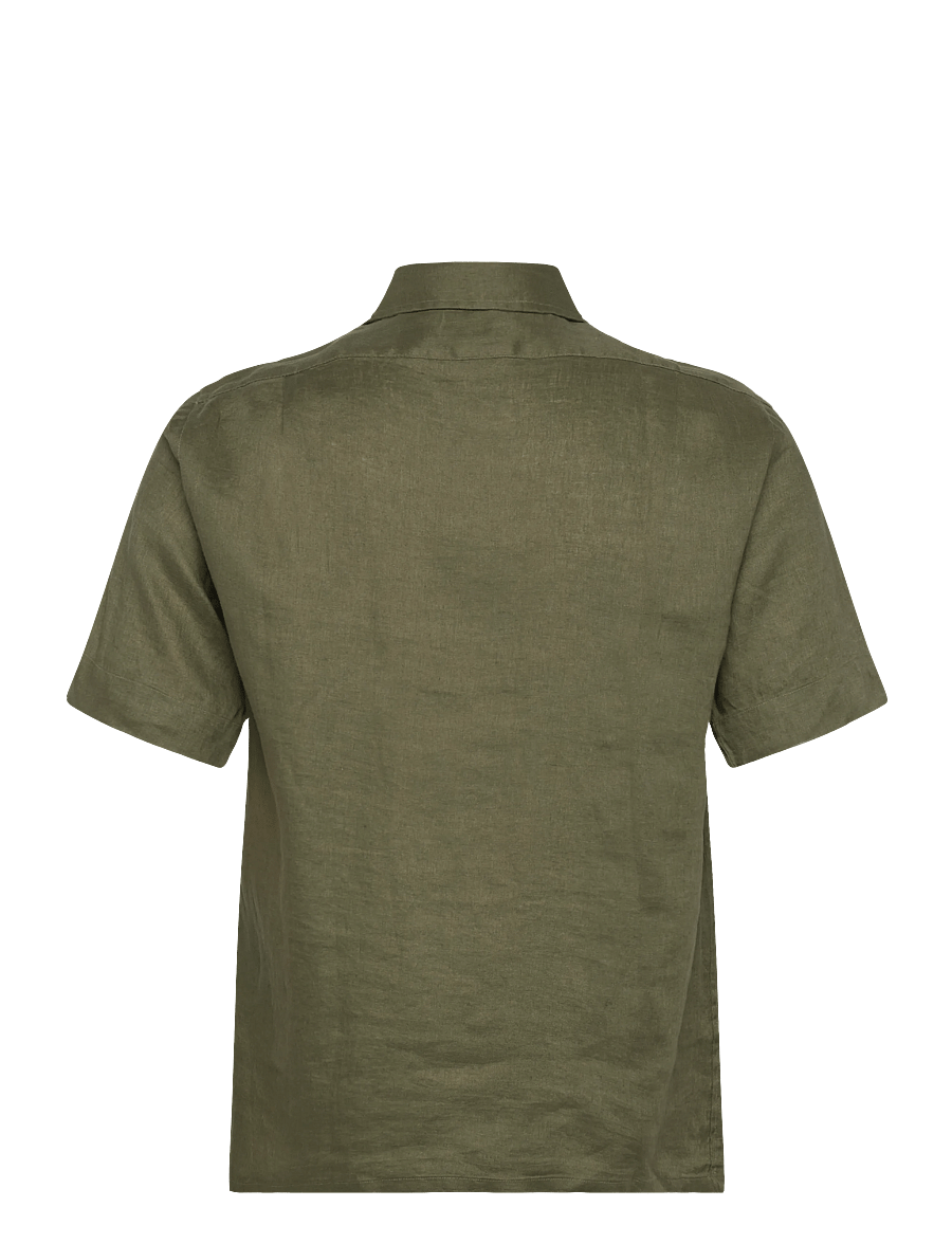 Polo Ralph Lauren - Classic Fit Linen Camp Shirt - hørskjorter - garden trail - 1