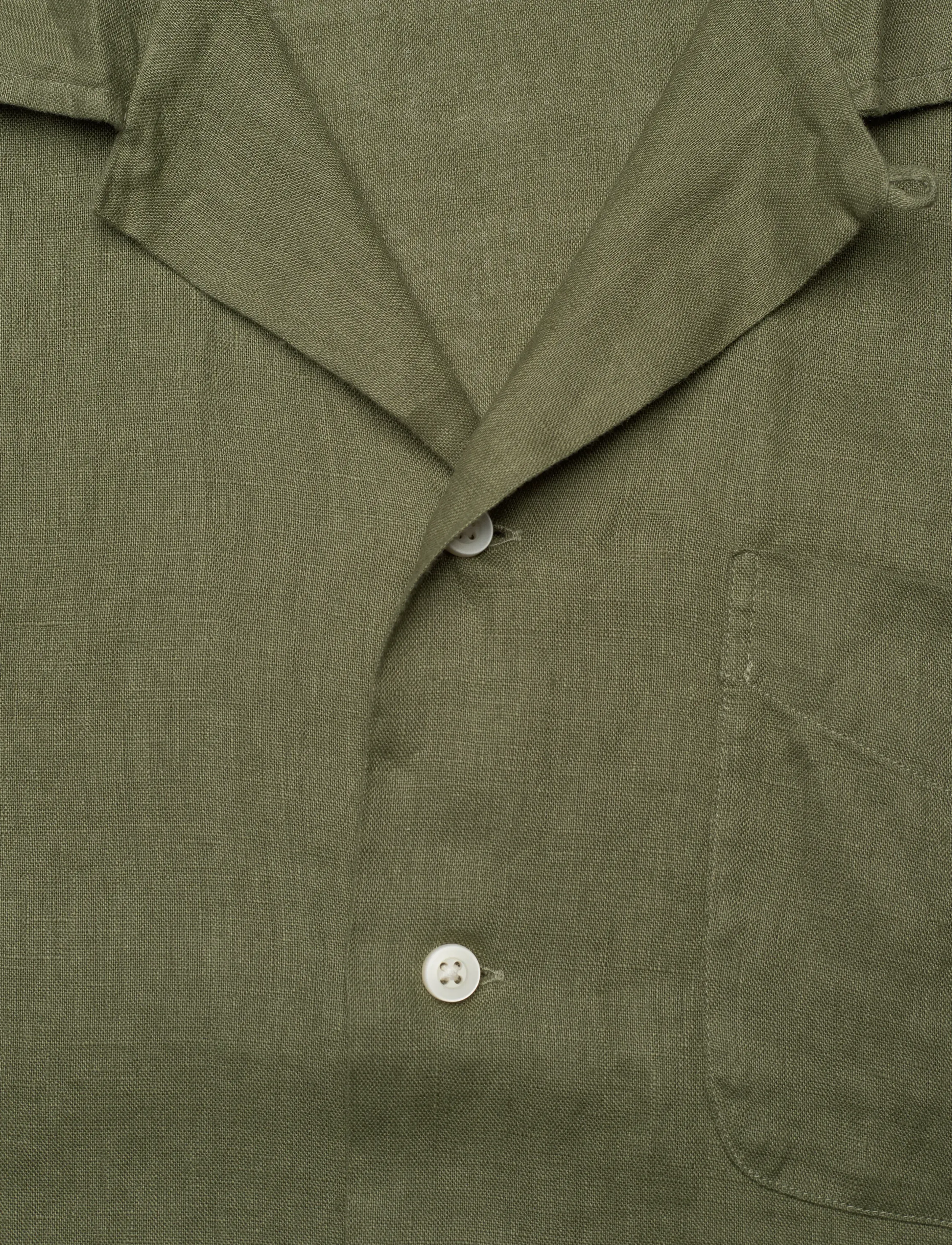 Polo Ralph Lauren - Classic Fit Linen Camp Shirt - hørskjorter - garden trail - 2