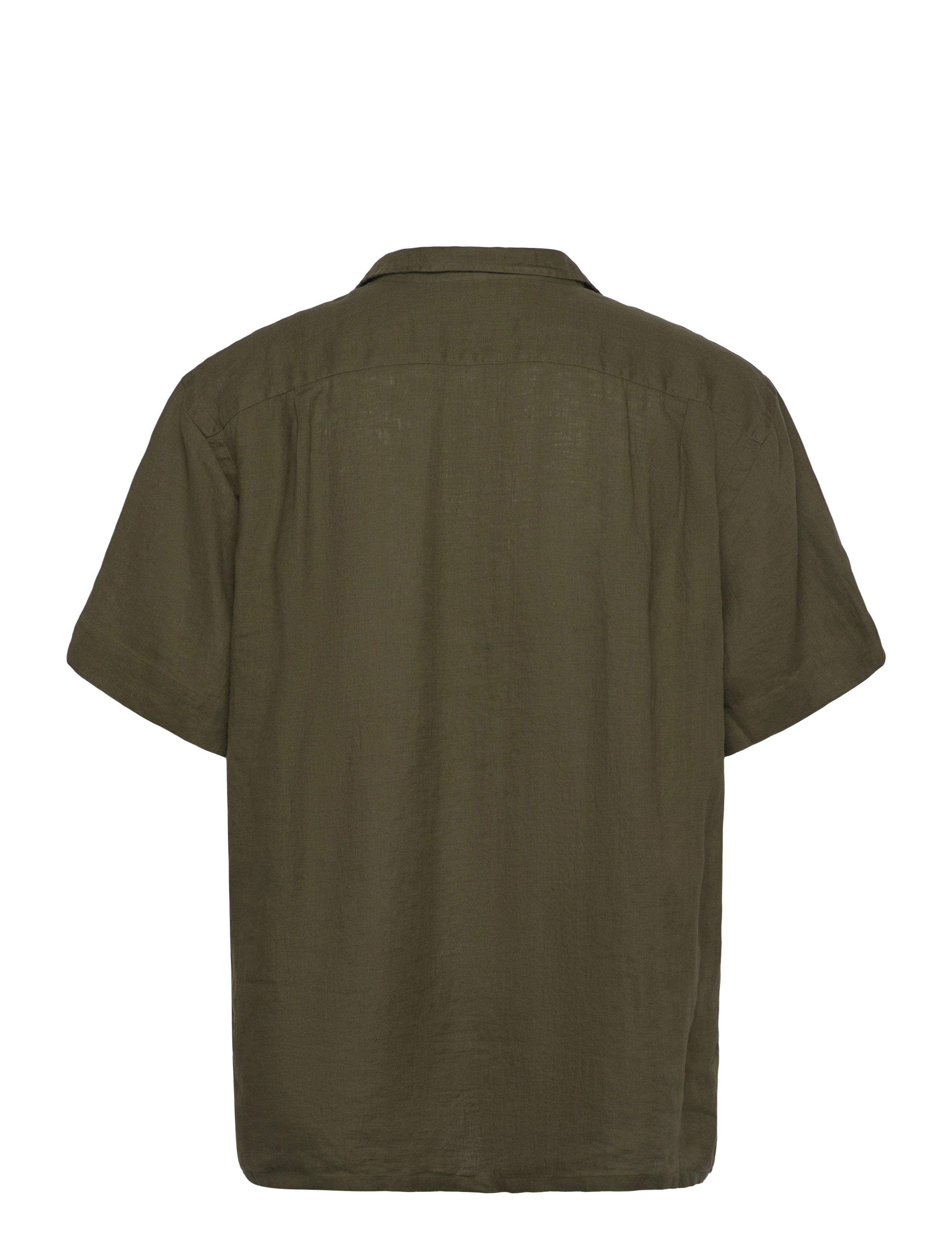 Polo Ralph Lauren - Classic Fit Linen Camp Shirt - hørskjorter - new olive - 1