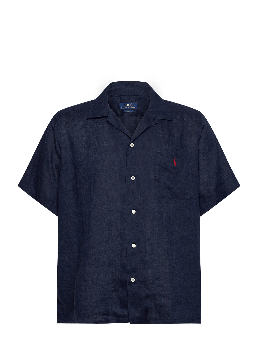 Polo Ralph Lauren - Classic Fit Linen Camp Shirt - leinenhemden - newport navy - 1