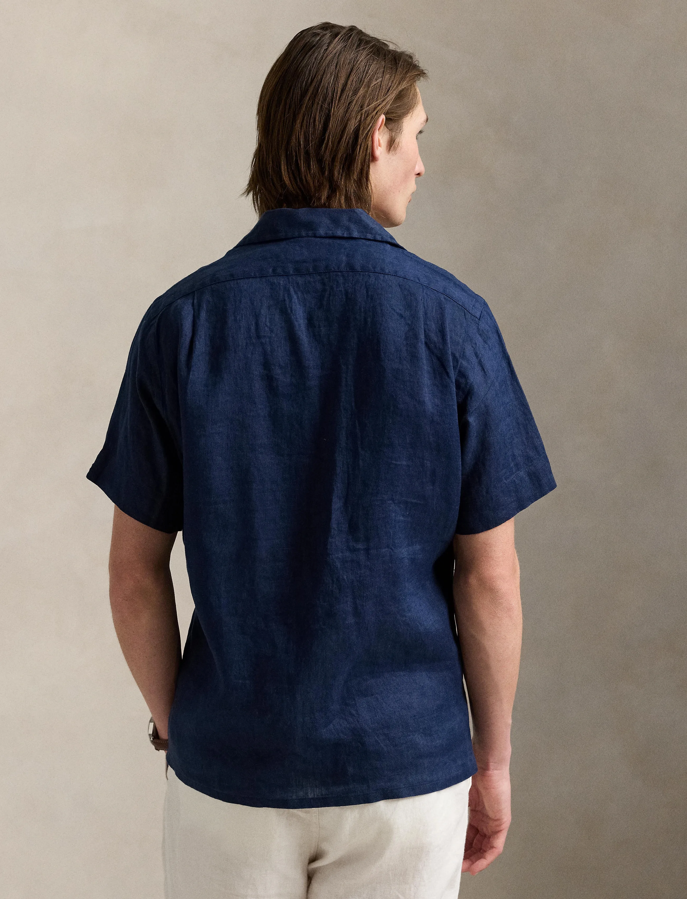 Polo Ralph Lauren - Classic Fit Linen Camp Shirt - leinenhemden - newport navy - 5