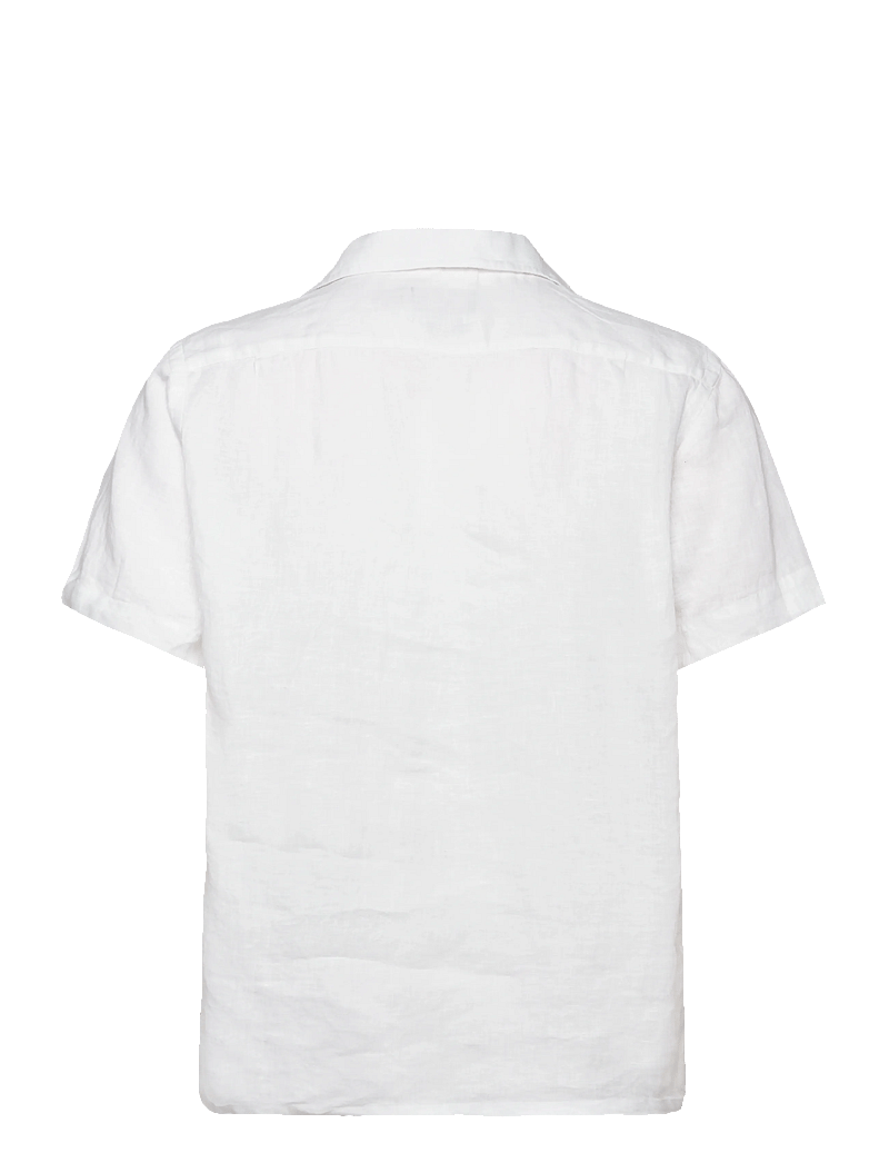 Polo Ralph Lauren - Classic Fit Linen Camp Shirt - basic-hemden - white - 1