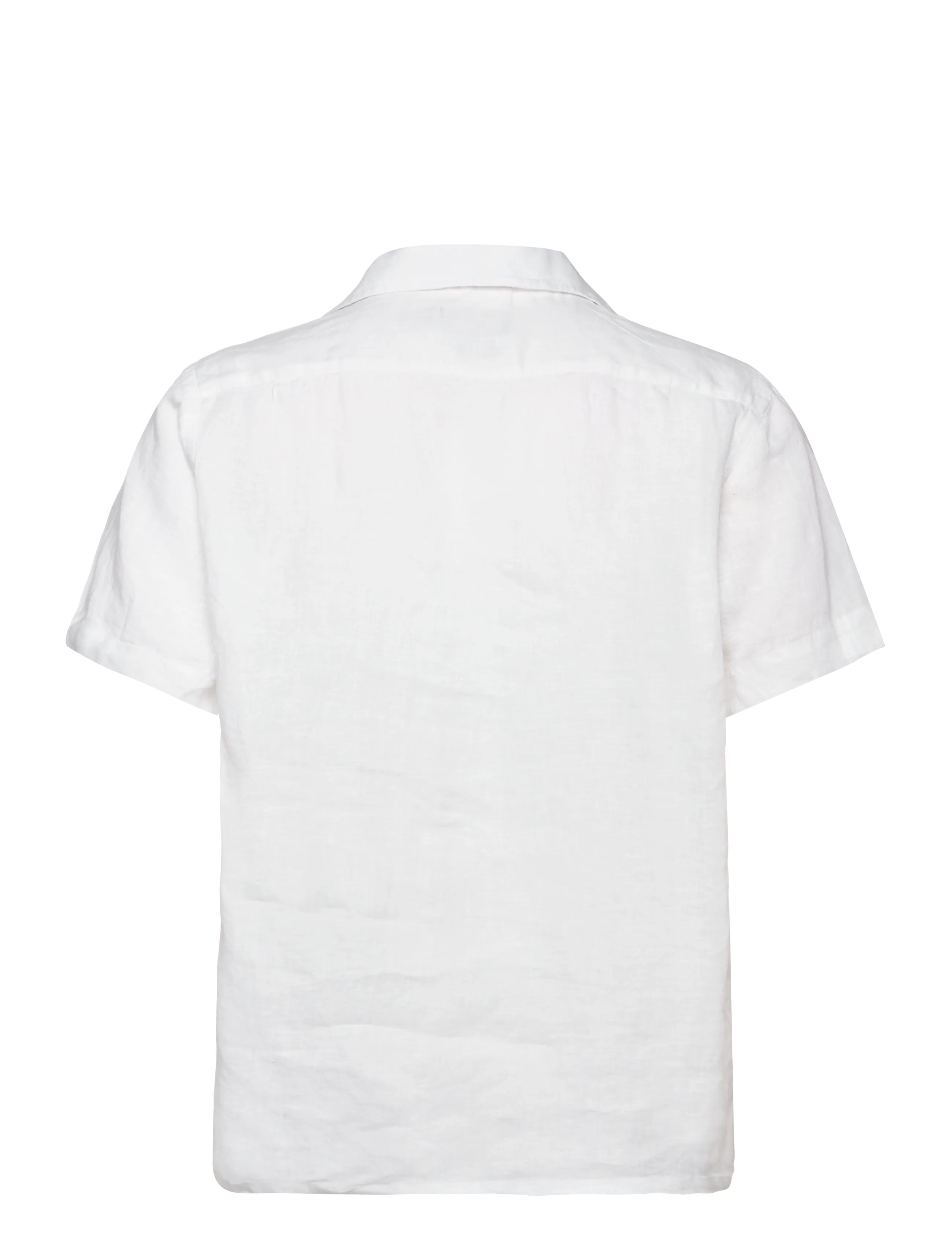 Polo Ralph Lauren - Classic Fit Linen Camp Shirt - hørskjorter - white - 1